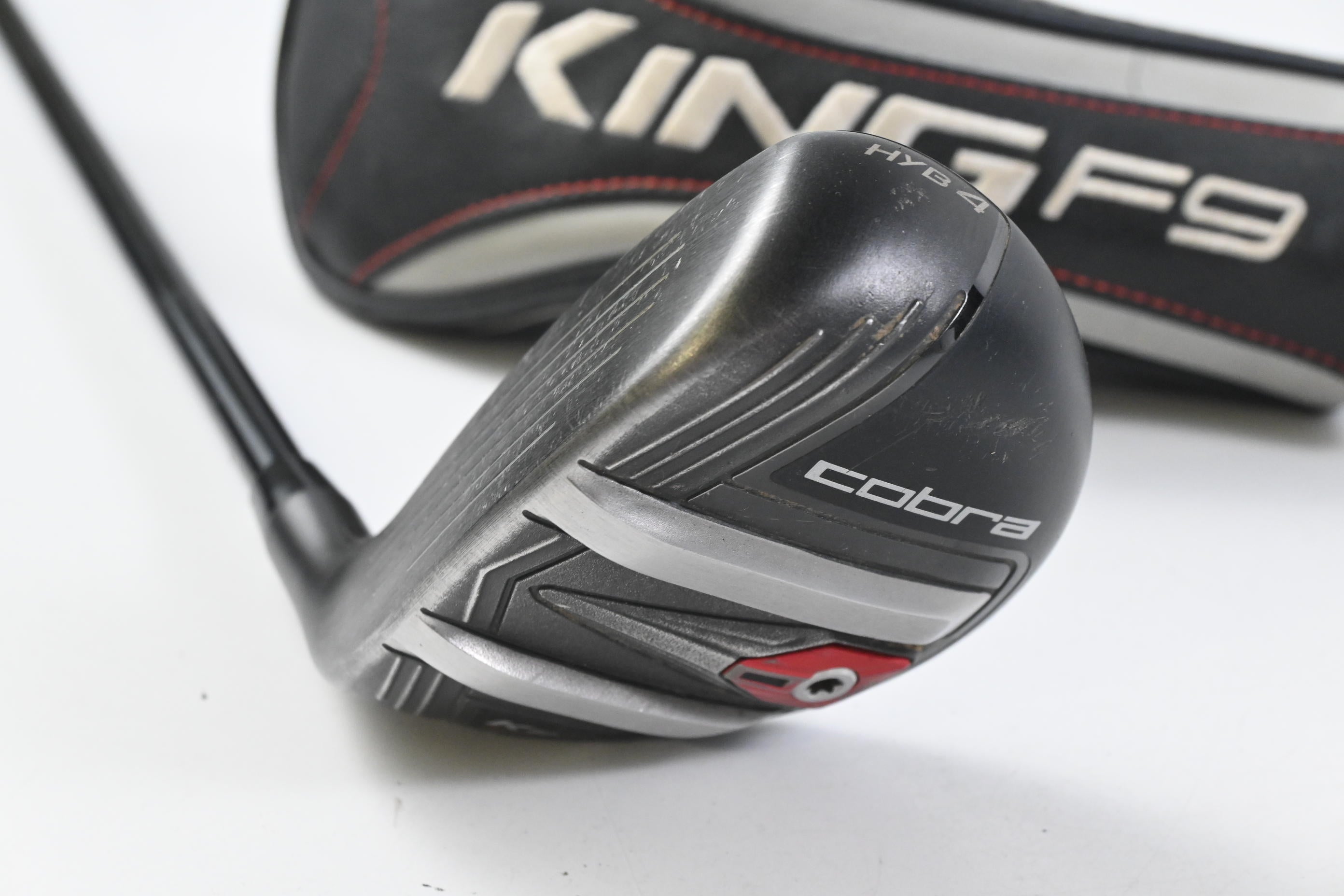 Left Hand Cobra King F9 #4 Hybrid / 21 Degree / Regular Flex Atmos Black 7