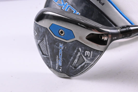 Callaway Paradym Ai Smoke Max #3 Wood / 15 Degree / Regular Flex Tensei AV Blue