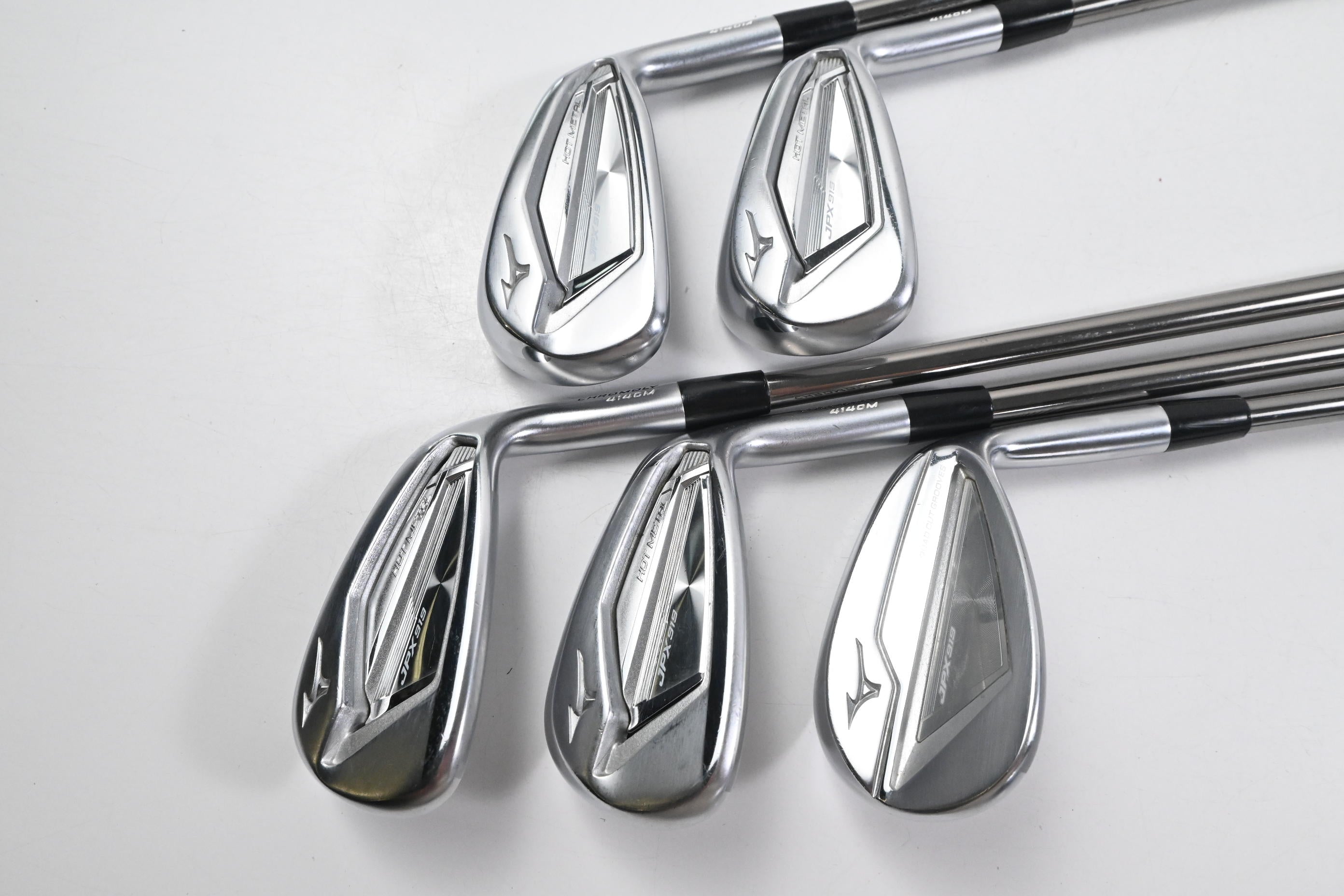 Mizuno JPX 919 Hot Metal Irons / 7-PW+SW / Senior Flex UST Recoil ESX 460