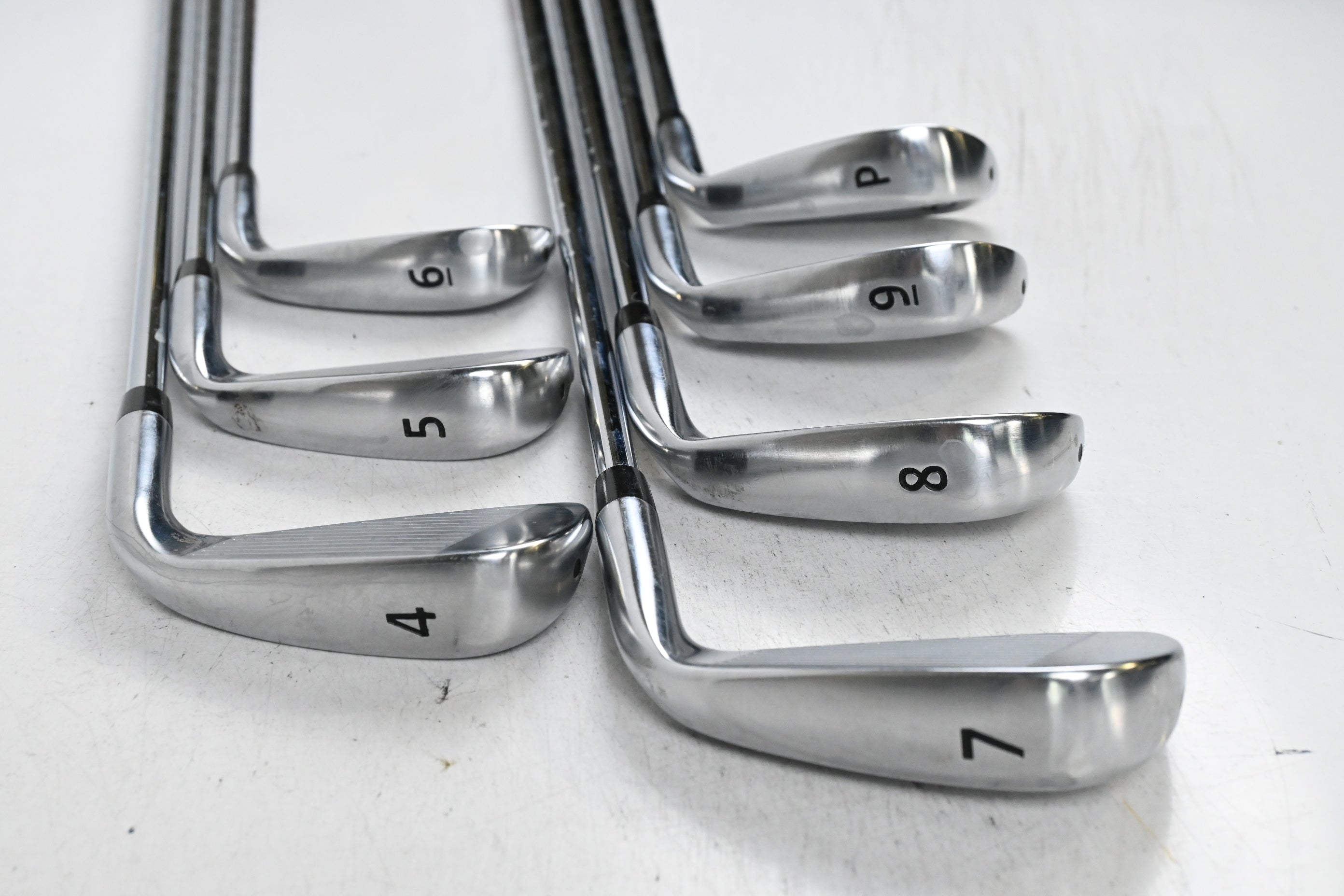 Left Hand Takomo 101 Irons / 4-PW / Stiff Flex KBS Tour Lite Shaft