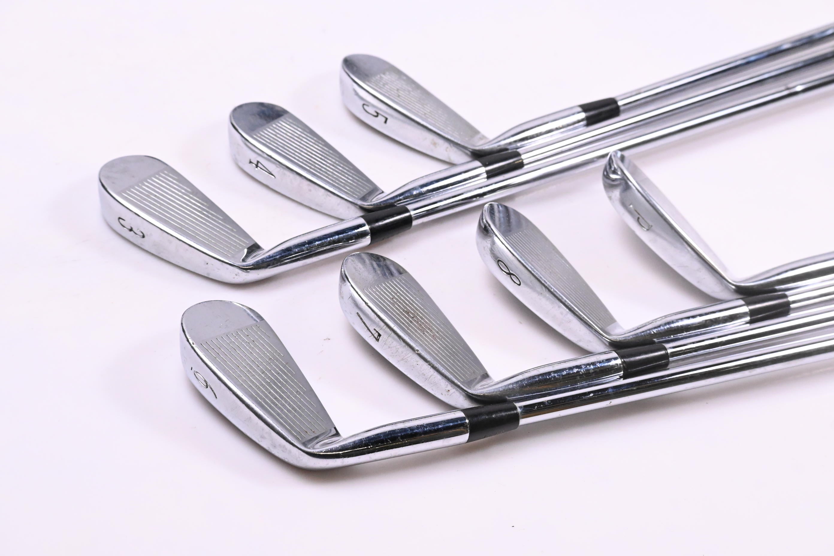 Mizuno MP-32 Irons / 3-PW / Stiff Flex Dynamic Gold S300 / Missing #9 Iron