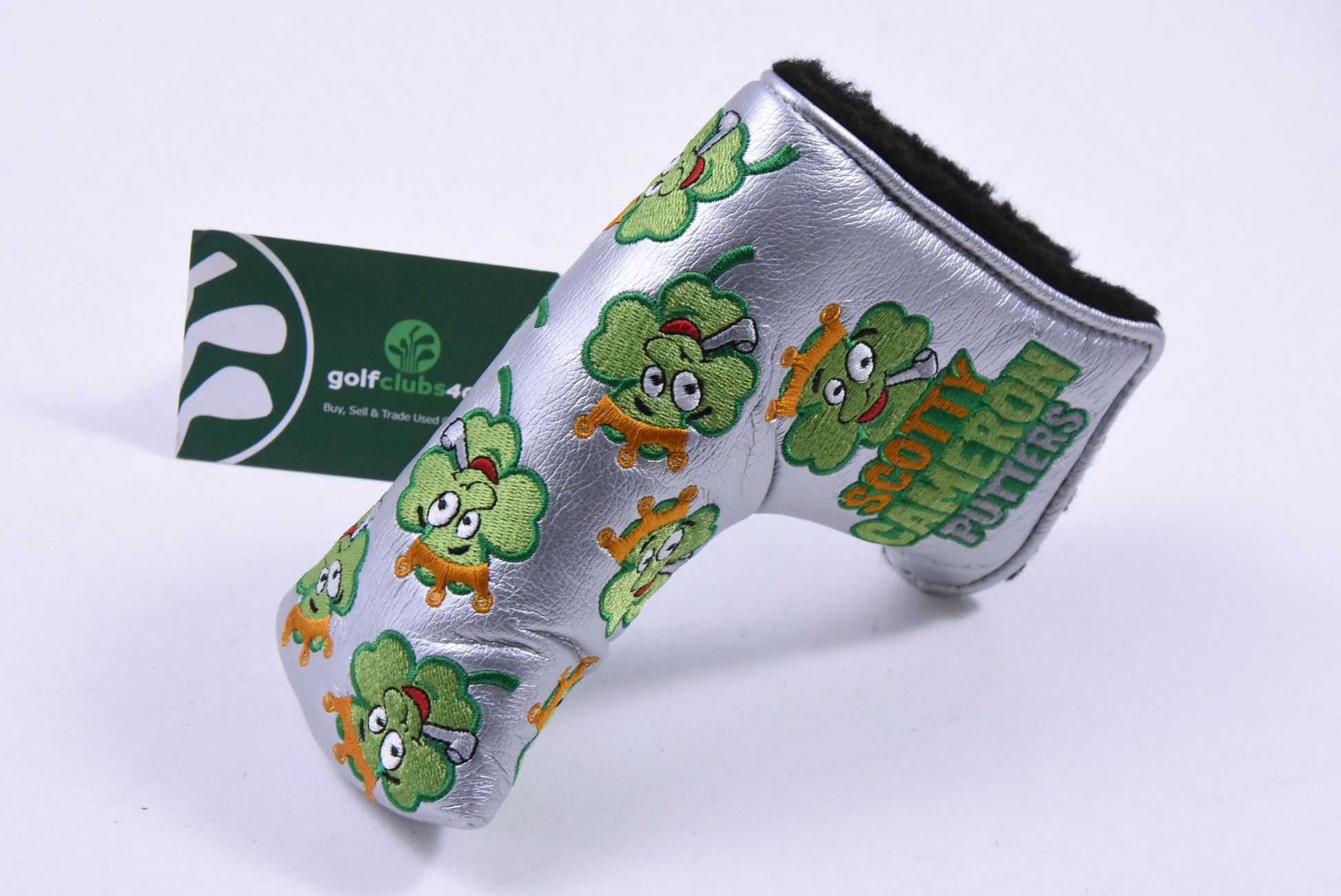Scotty Cameron 2019 St Patricks Day Happy Go Lucky Putter Cover / Blade / Silver