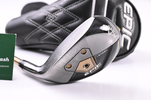 Left Hand Callaway Epic Flash Star #4 Hybrid / 20 Degree / Regular Flex ATTAS 50