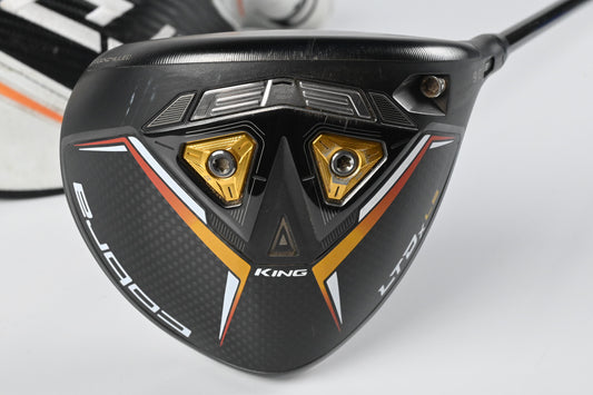 Cobra LTDx Driver / 9 Degree / Stiff Flex Tensei AV Raw White 65 Shaft