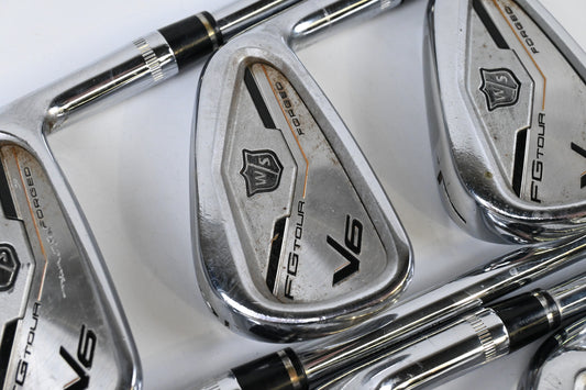 Wilson FG Tour V6 Irons / 5-PW / Stiff Flex Dynamic Gold S300 Shafts