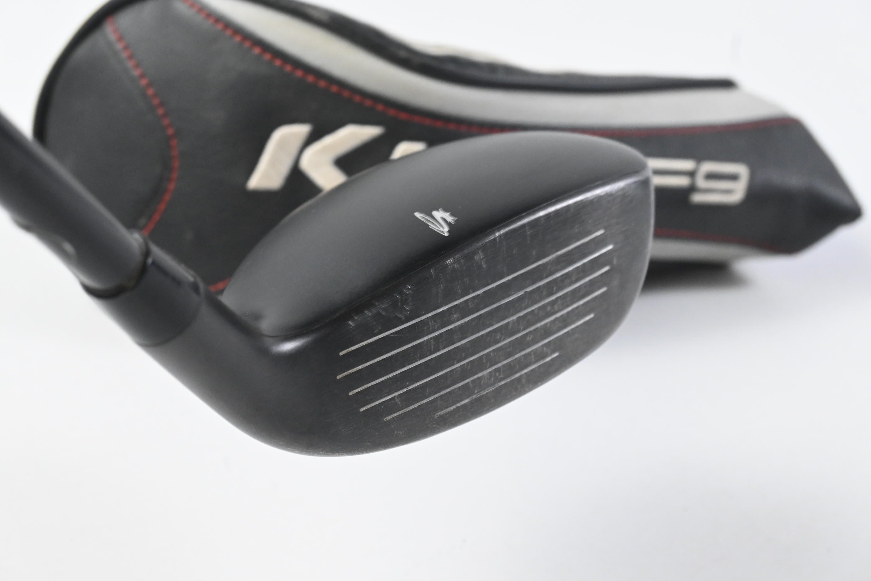 Left Hand Cobra King F9 #4 Hybrid / 21 Degree / Regular Flex Atmos Black 7