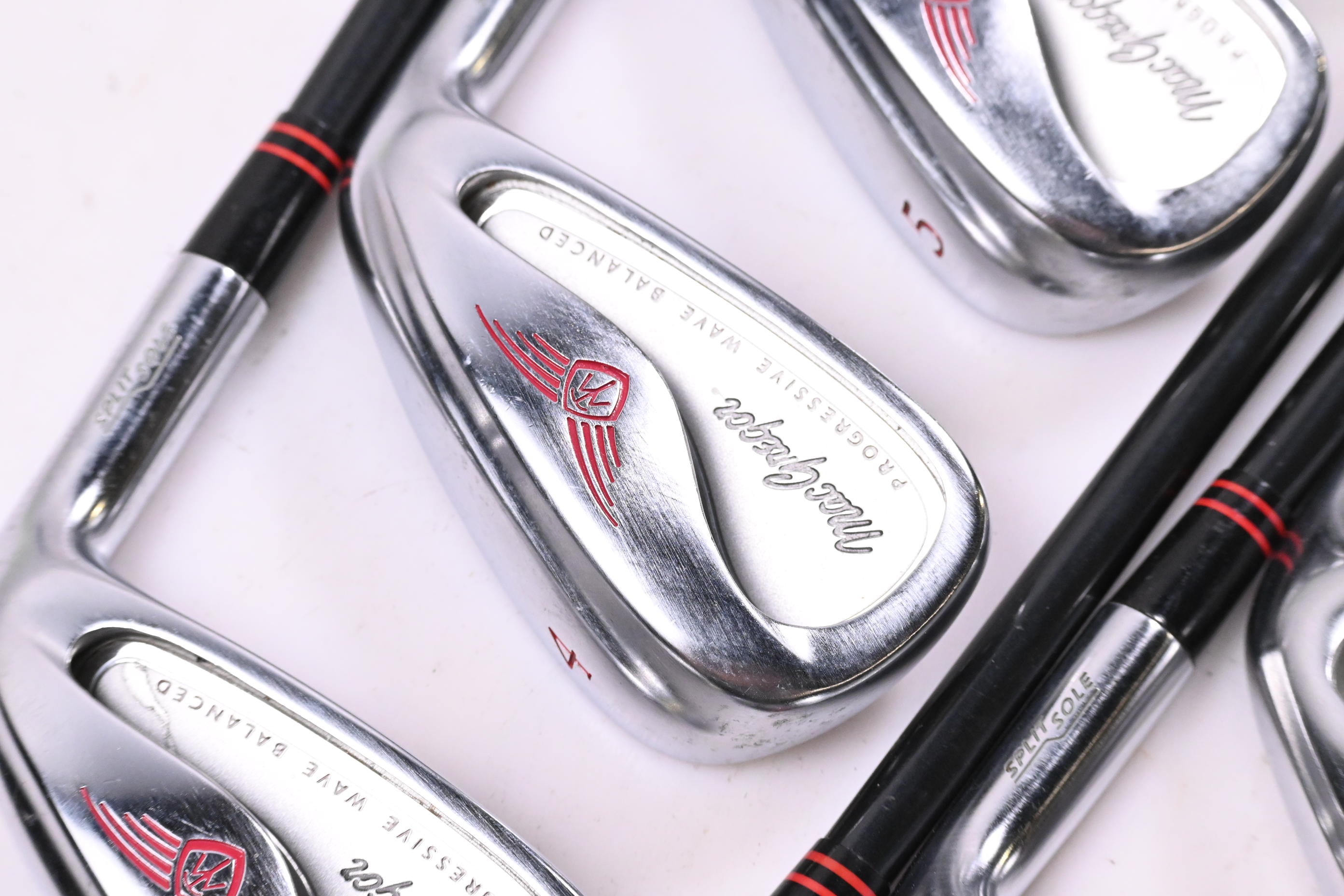 MacGregor M565 V-Foil Irons / 3-PW+SW / Regular Flex MacGregor Shafts