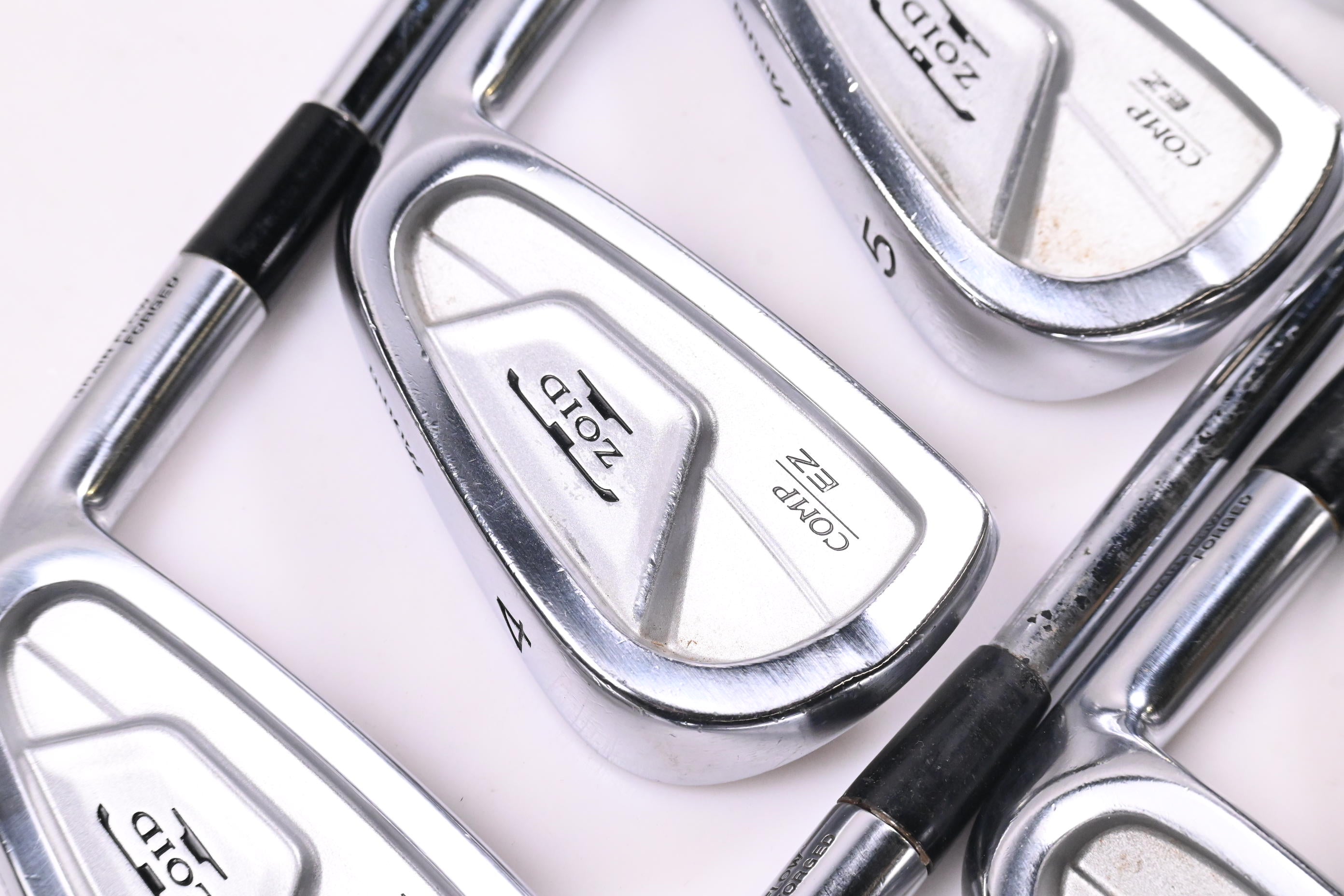 Mizuno T-Zoid Comp EZ Irons / 3-PW / Regular Flex Gold Plus R300 Shafts
