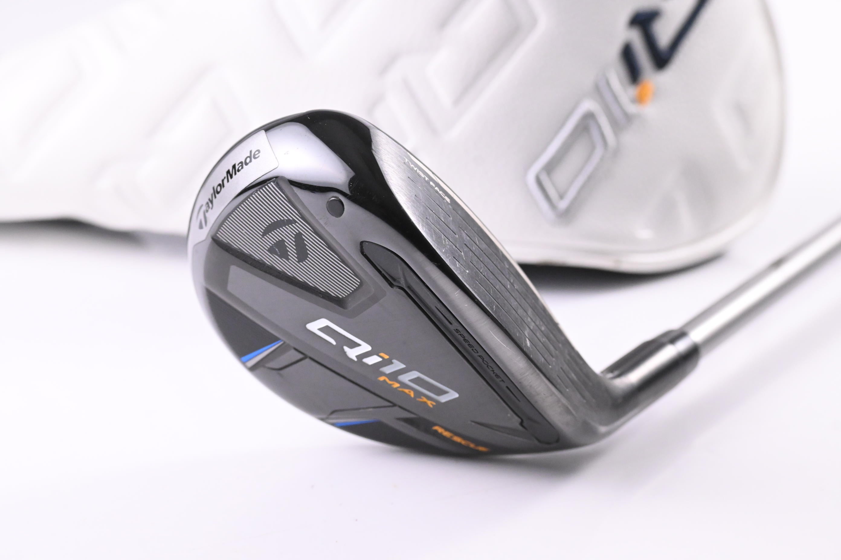 Taylormade Qi10 Max #3 Hybrid / 20 Degree / Senior Flex Fujikura Speeder NX TCS