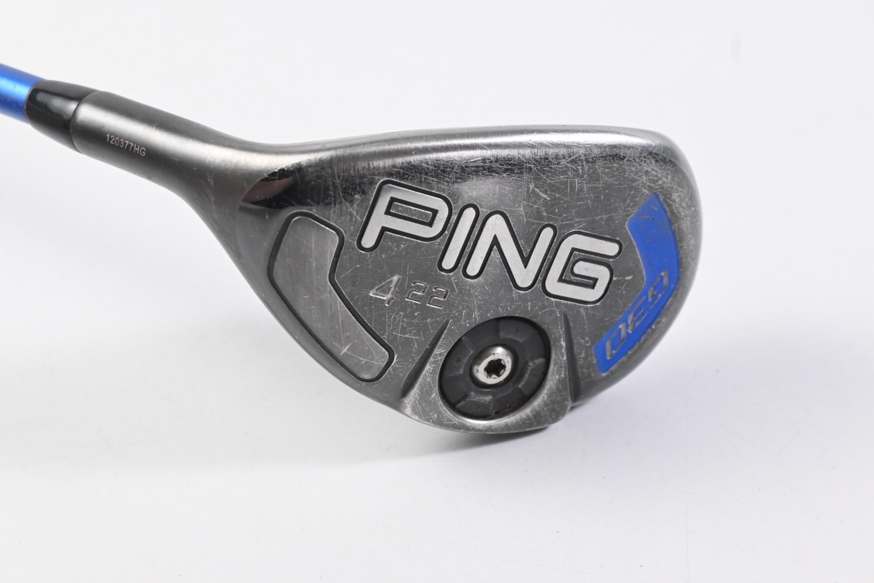 Left Hand Ping G30 #4 Hybrid / 22 Degree / Senior Flex Ping TFC 419 Shaft