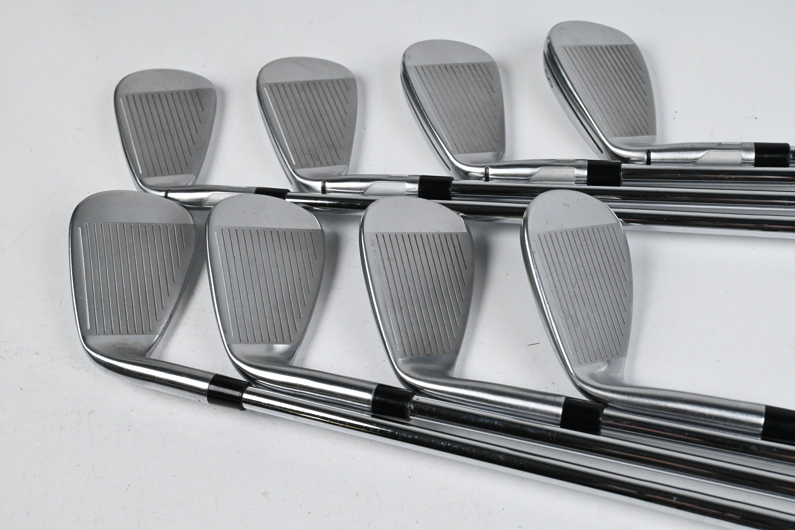 Taylormade Qi HL Irons / 5-PW+GW+SW / Stiff Flex KBS MAX MT 85 Shaft