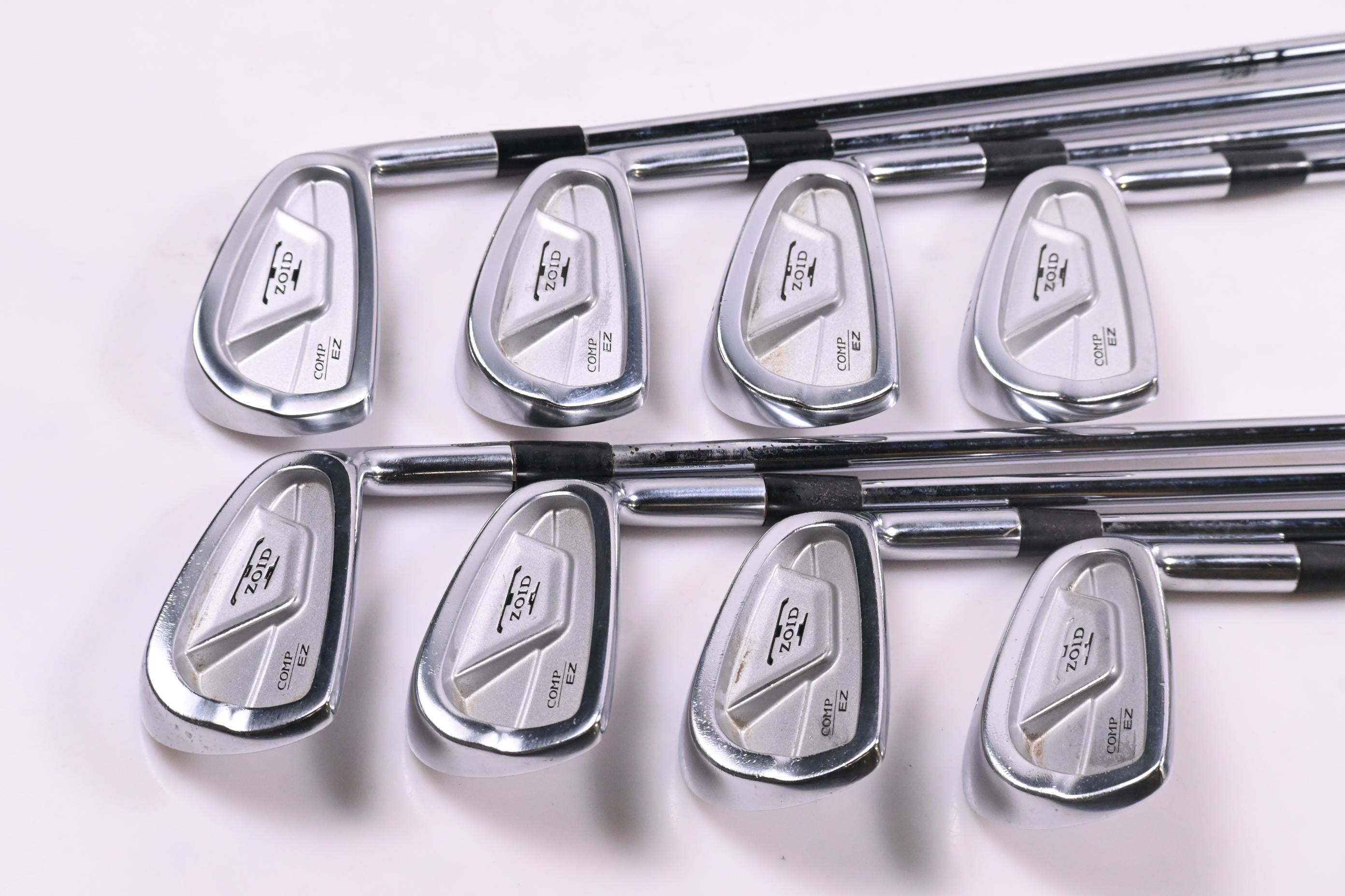 Mizuno T-Zoid Comp EZ Irons / 3-PW / Regular Flex Gold Plus R300 Shafts