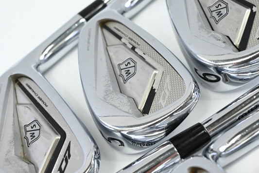 Wilson D7 Forged Irons / 4-PW+GW / Regular Flex KBS $-Taper Lite 95 Shafts
