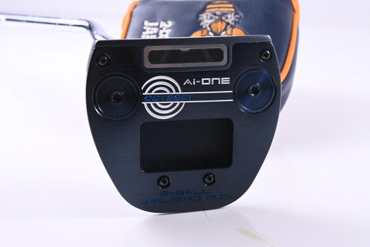 Left Hand Odyssey Ai-One 2-Ball Jailbird Mini Double Bend Putter / 34 Inch