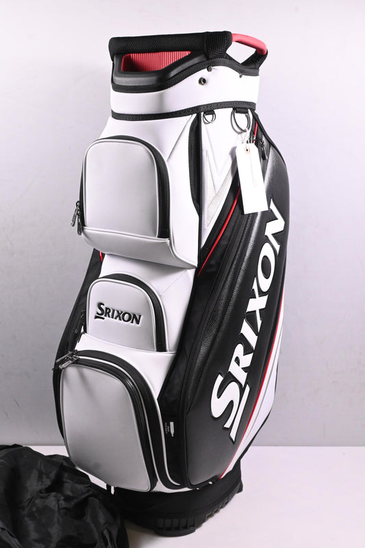 Srixon Tour Cart Bag / 14-Way Divider / White, Black, Red
