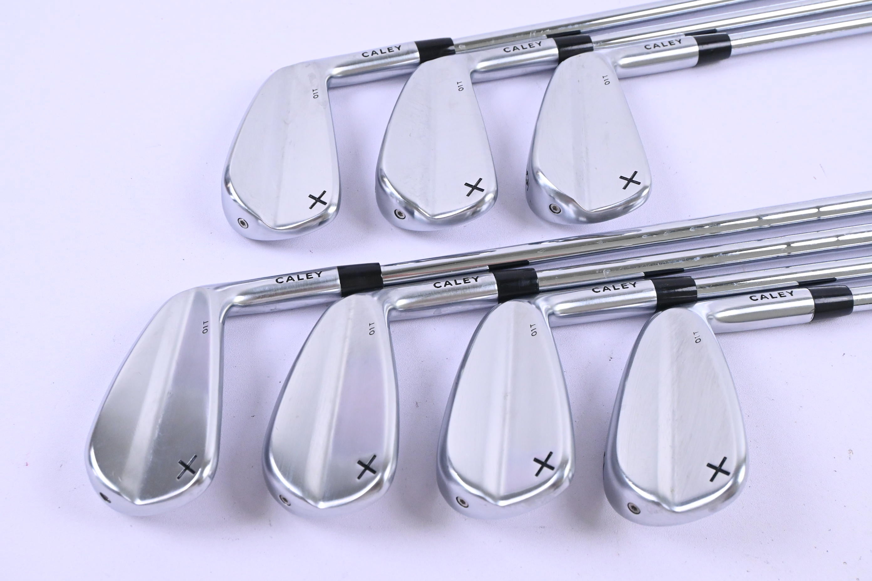 Caley 01T Irons / 4-PW / Stiff Flex KBS Tour 120 Shafts