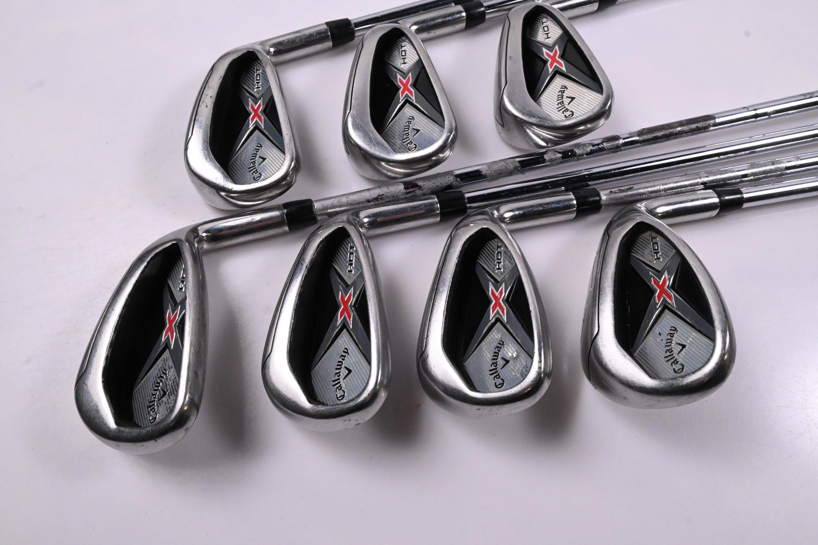 Callaway X Hot 2019 Irons / 5-PW+SW / Regular Flex XP 85 R300 Shafts