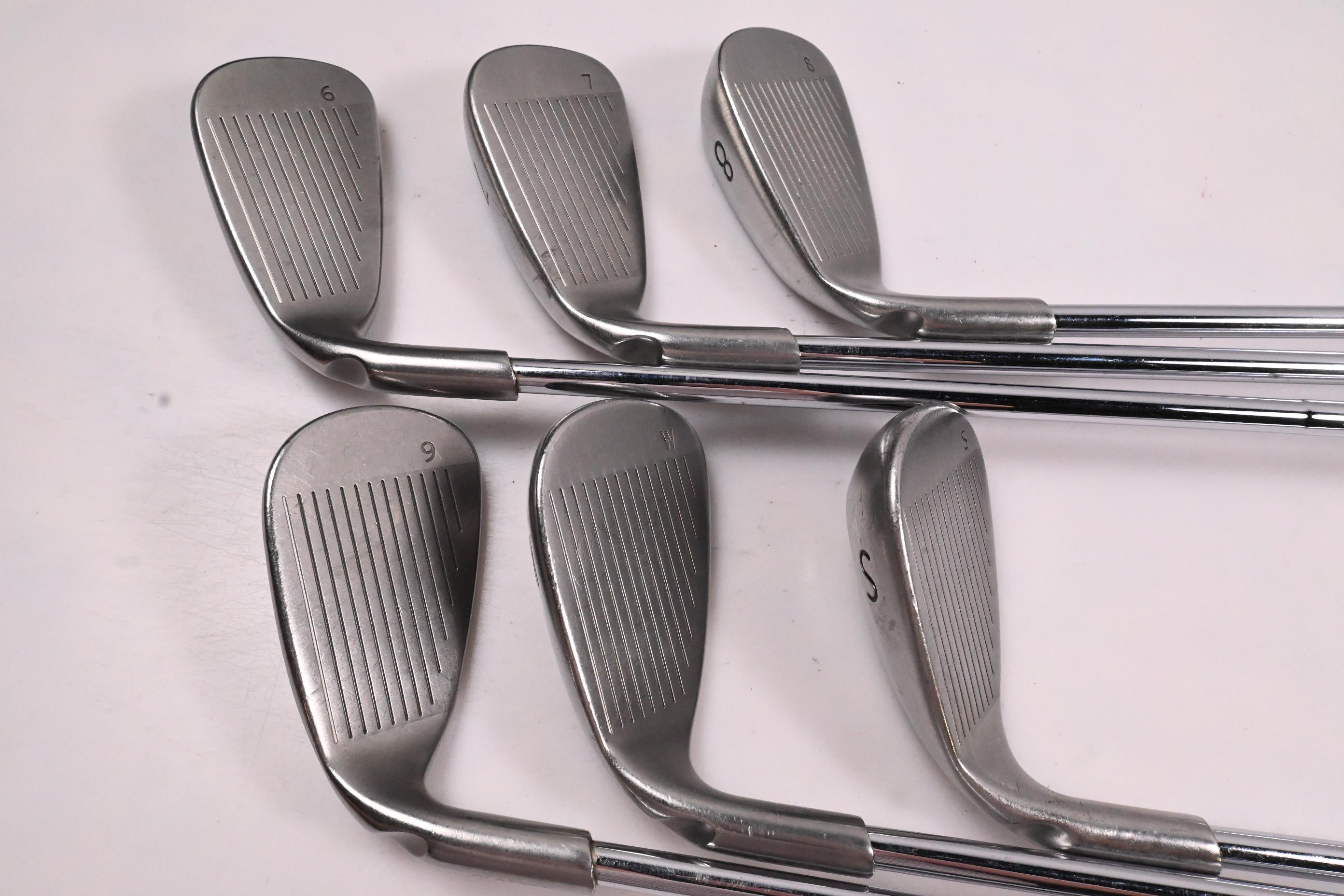 Ping Karsten 2014 Irons / 6-PW+SW / White Dot / Regular Flex Ping CFS Distance