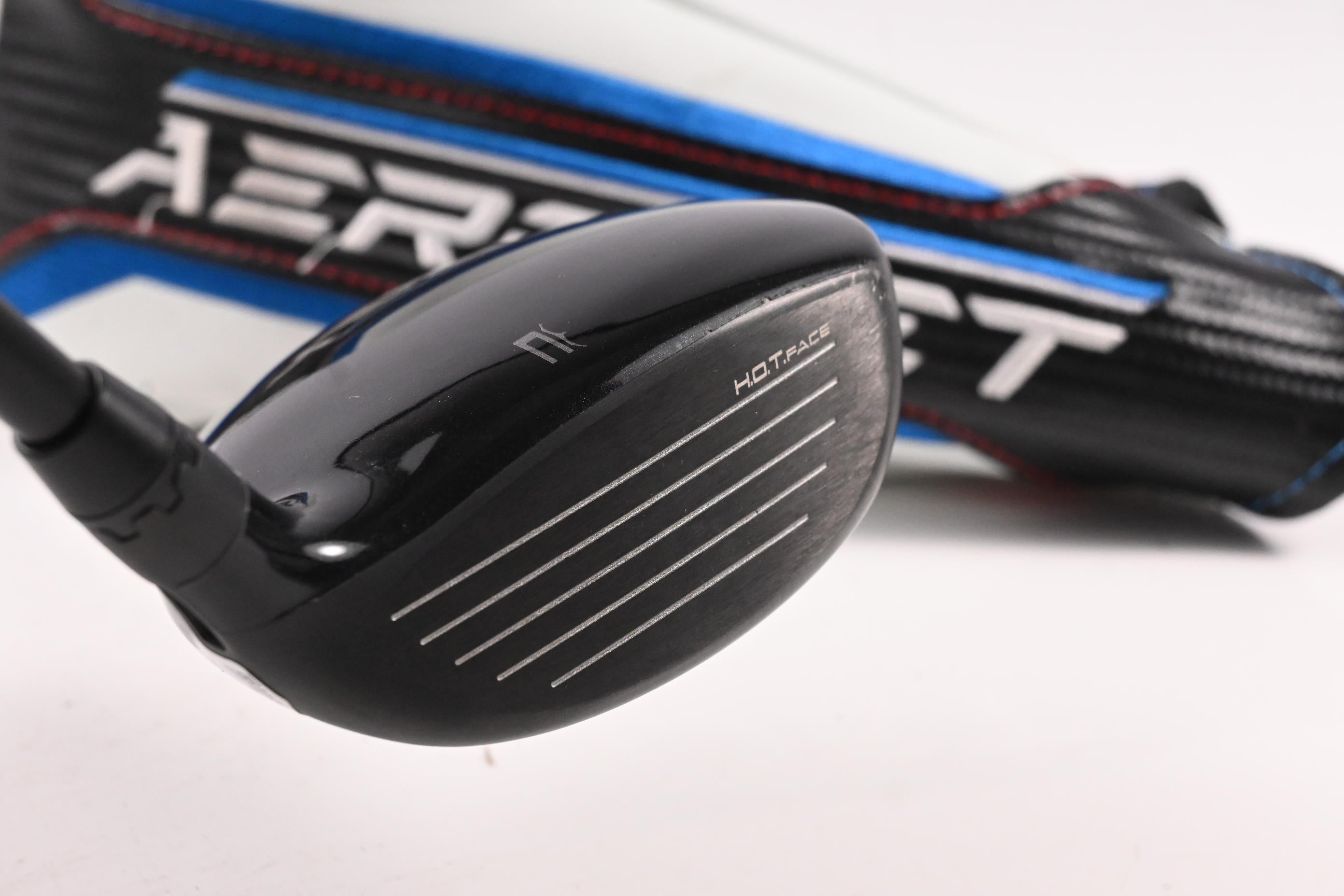 Left Hand Cobra Aerojet Max #5 Wood / 18.5 Degree / Regular Flex UST Helium Nanocore 5