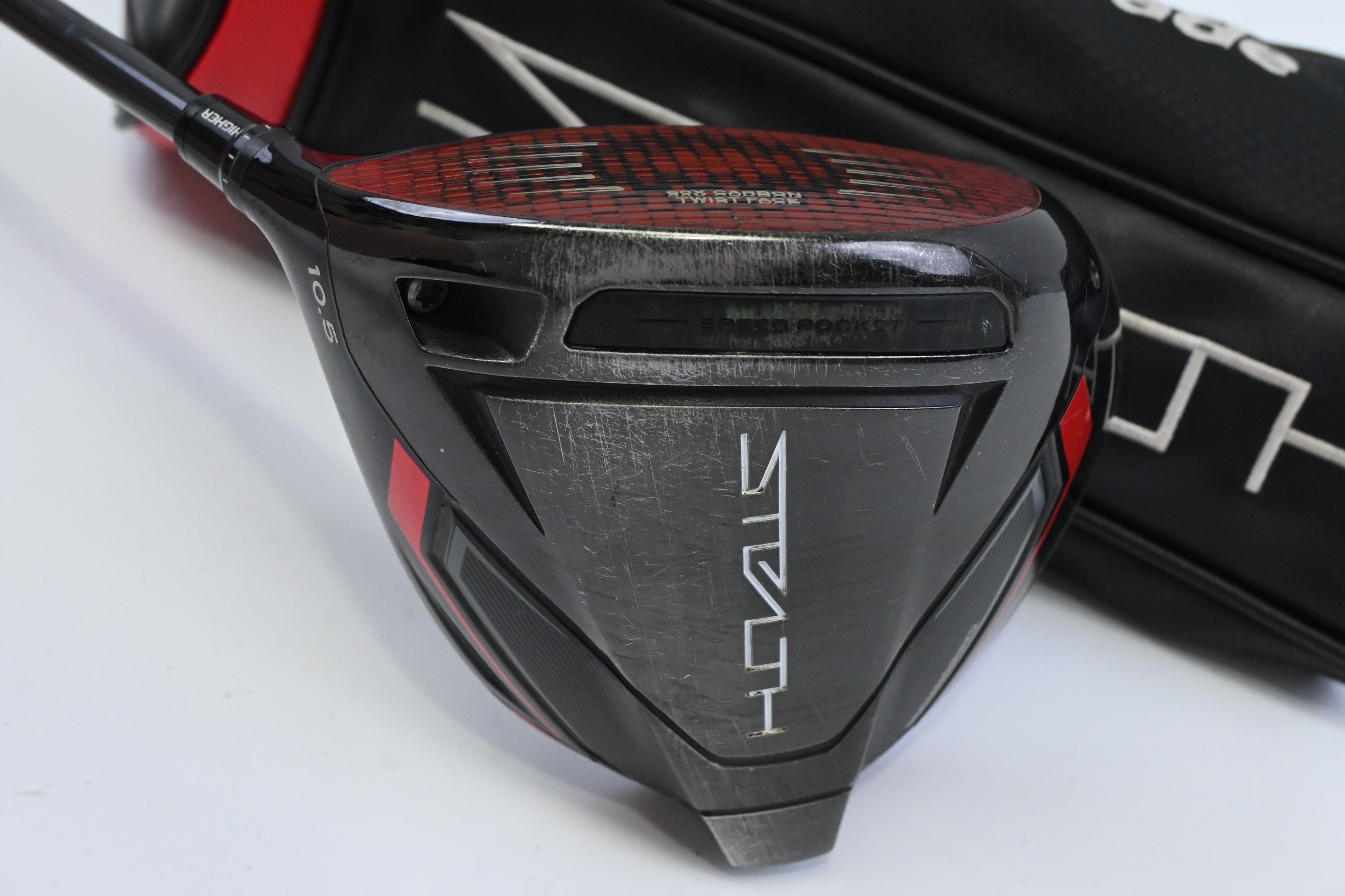 Left Hand Taylormade Stealth Driver / 10.5 Degree / Regular Flex Evenflow 60