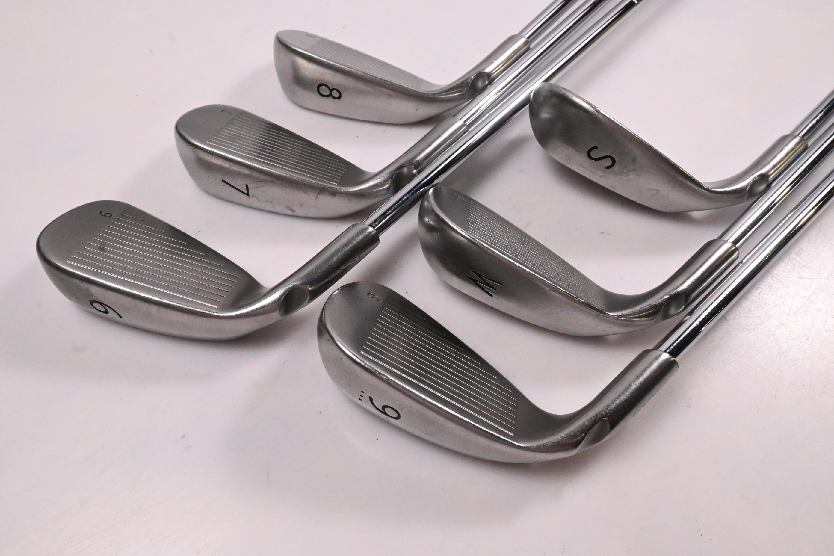 Ping Karsten 2014 Irons / 6-PW+SW / White Dot / Regular Flex Ping CFS Distance