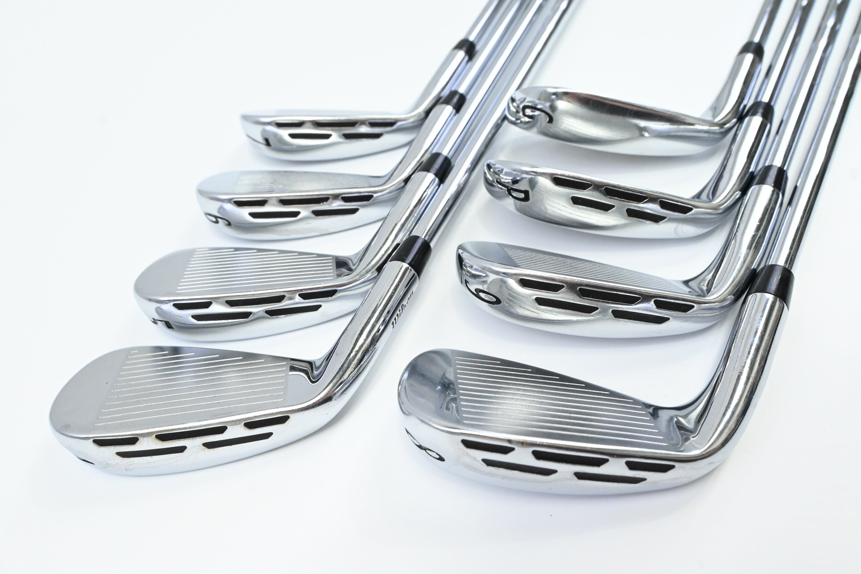 Wilson D7 Forged Irons / 4-PW+GW / Regular Flex KBS $-Taper Lite 95 Shafts