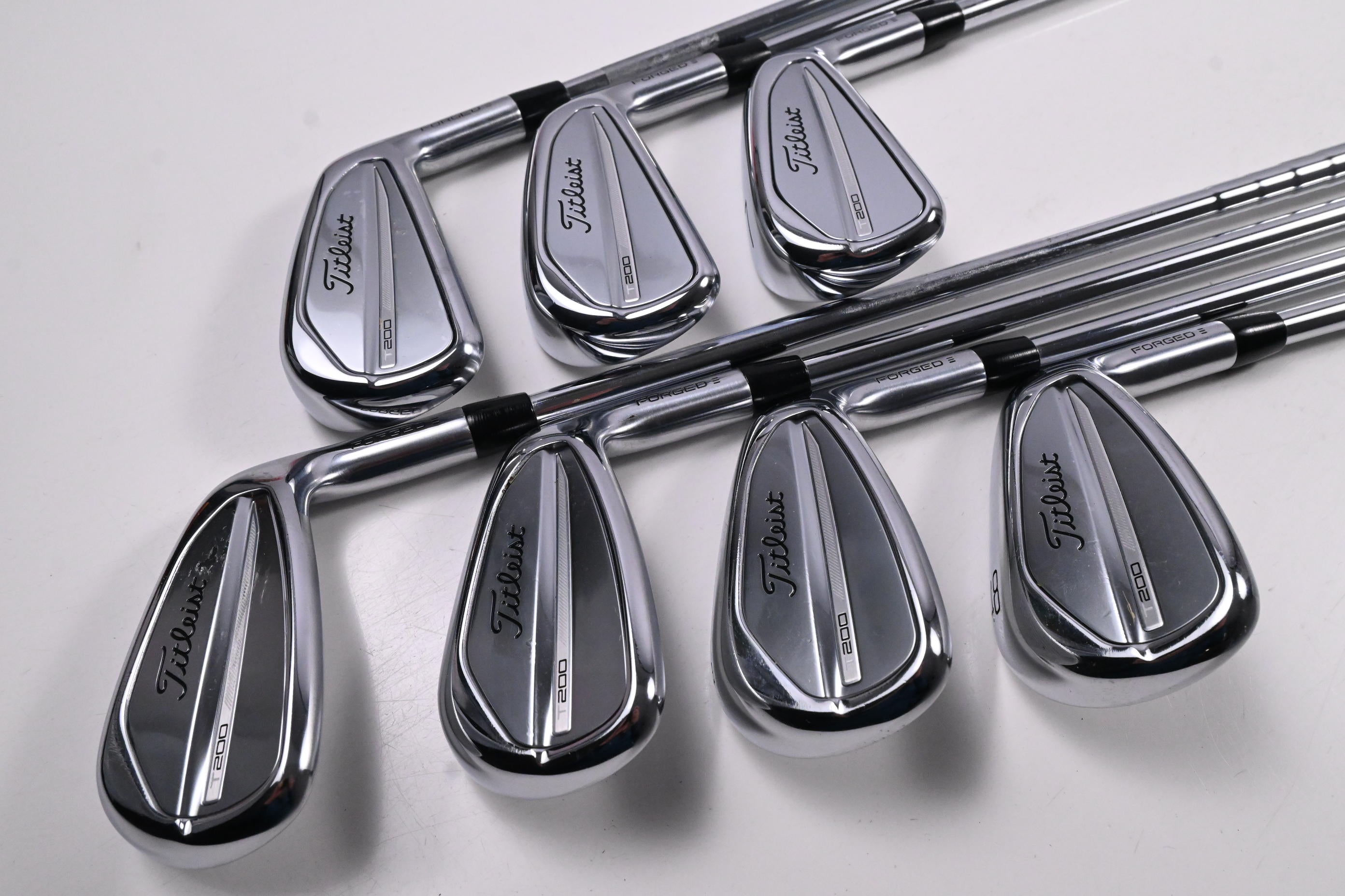 Titleist T200 2023 Irons / 5-PW+48° / Stiff Flex AMT Black S300 Shafts