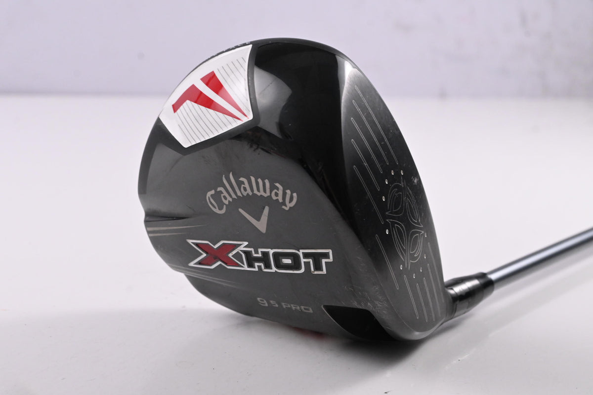 Callaway X Hot Pro Driver / 9.5 Degree / Stiff Flex Ozik White Tie 70 Shaft
