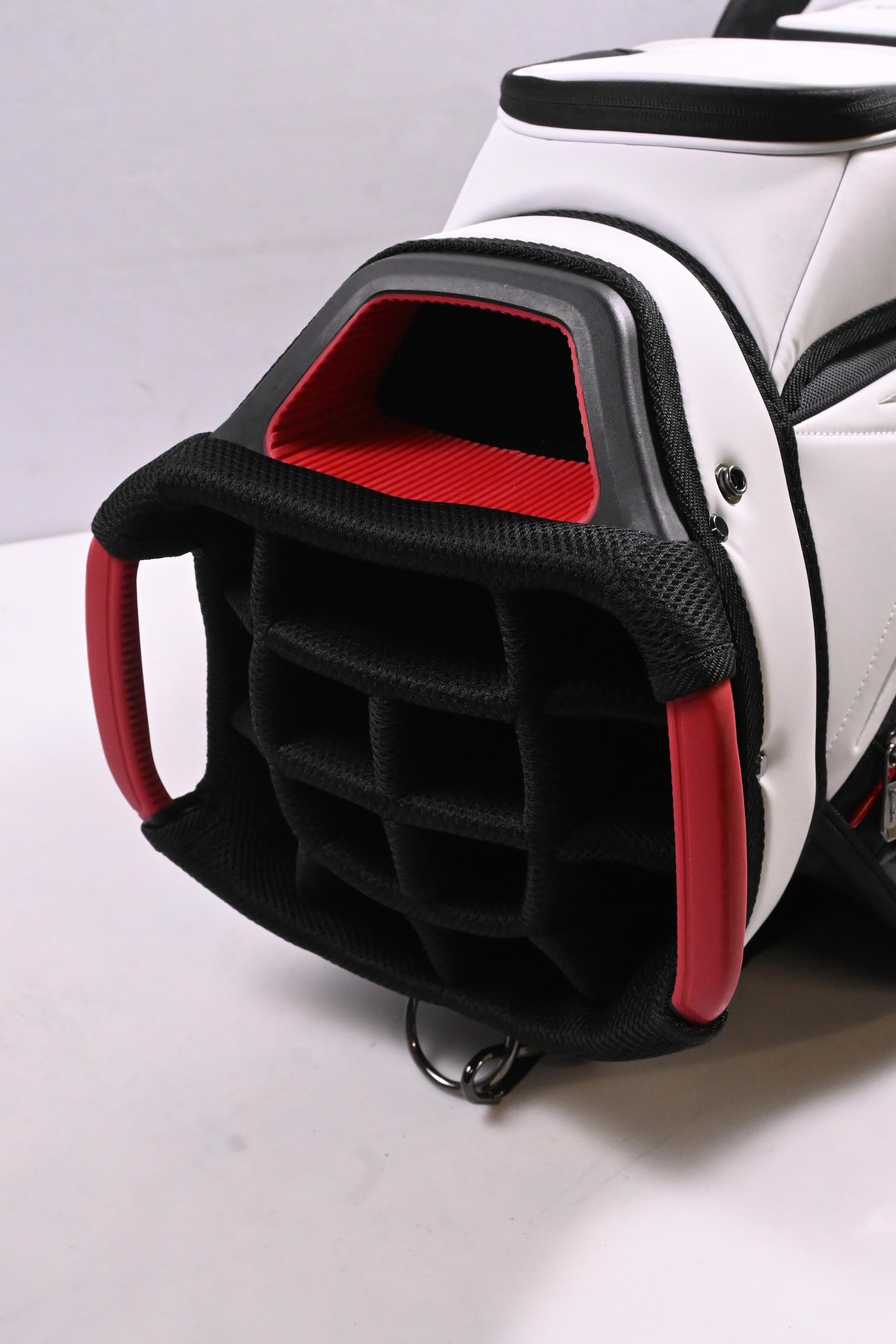 Srixon Tour Cart Bag / 14-Way Divider / White, Black, Red
