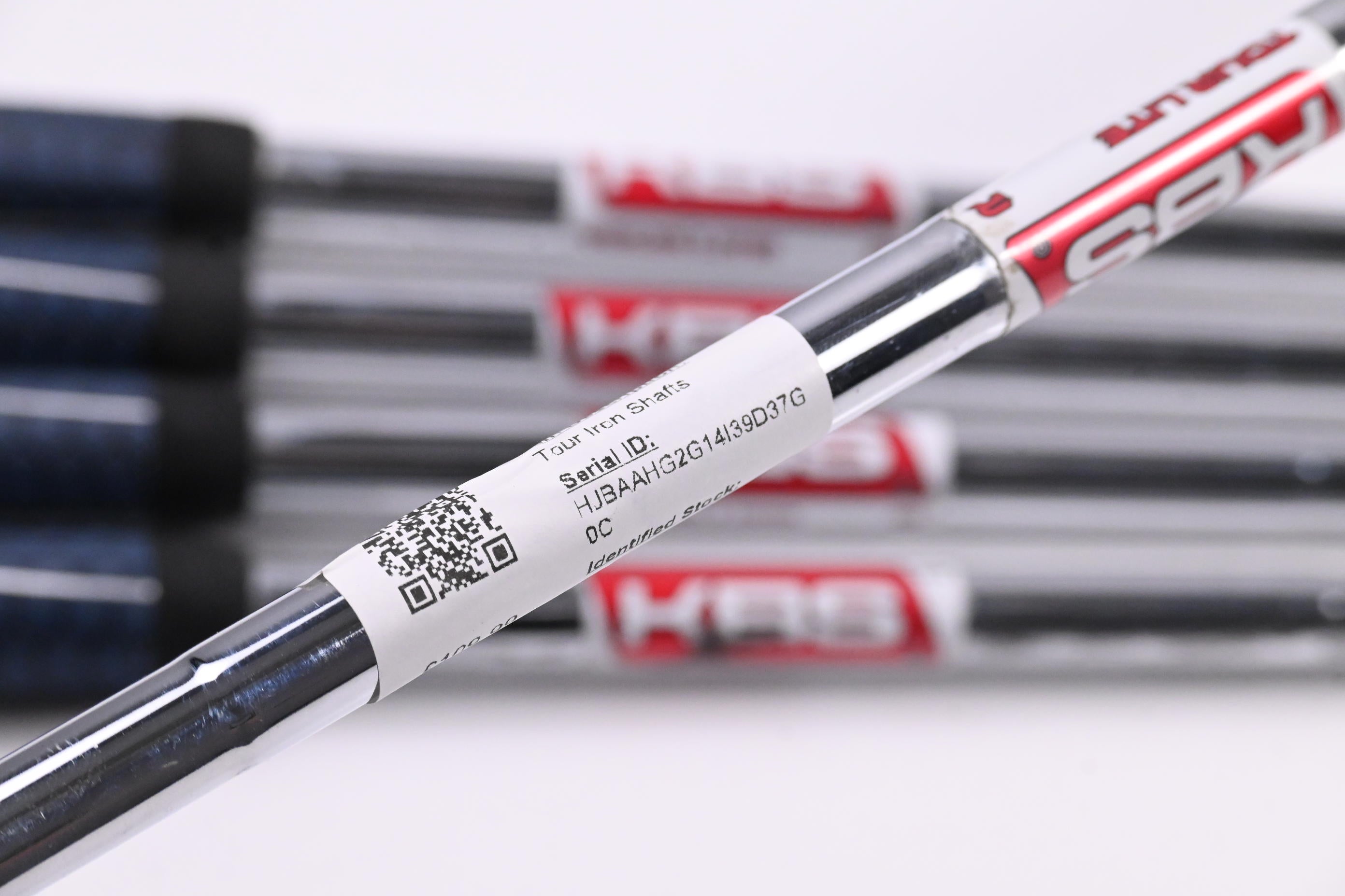 KBS Tour Lite Iron Shafts / Regular Flex / Set Of 5 / .370" Tip