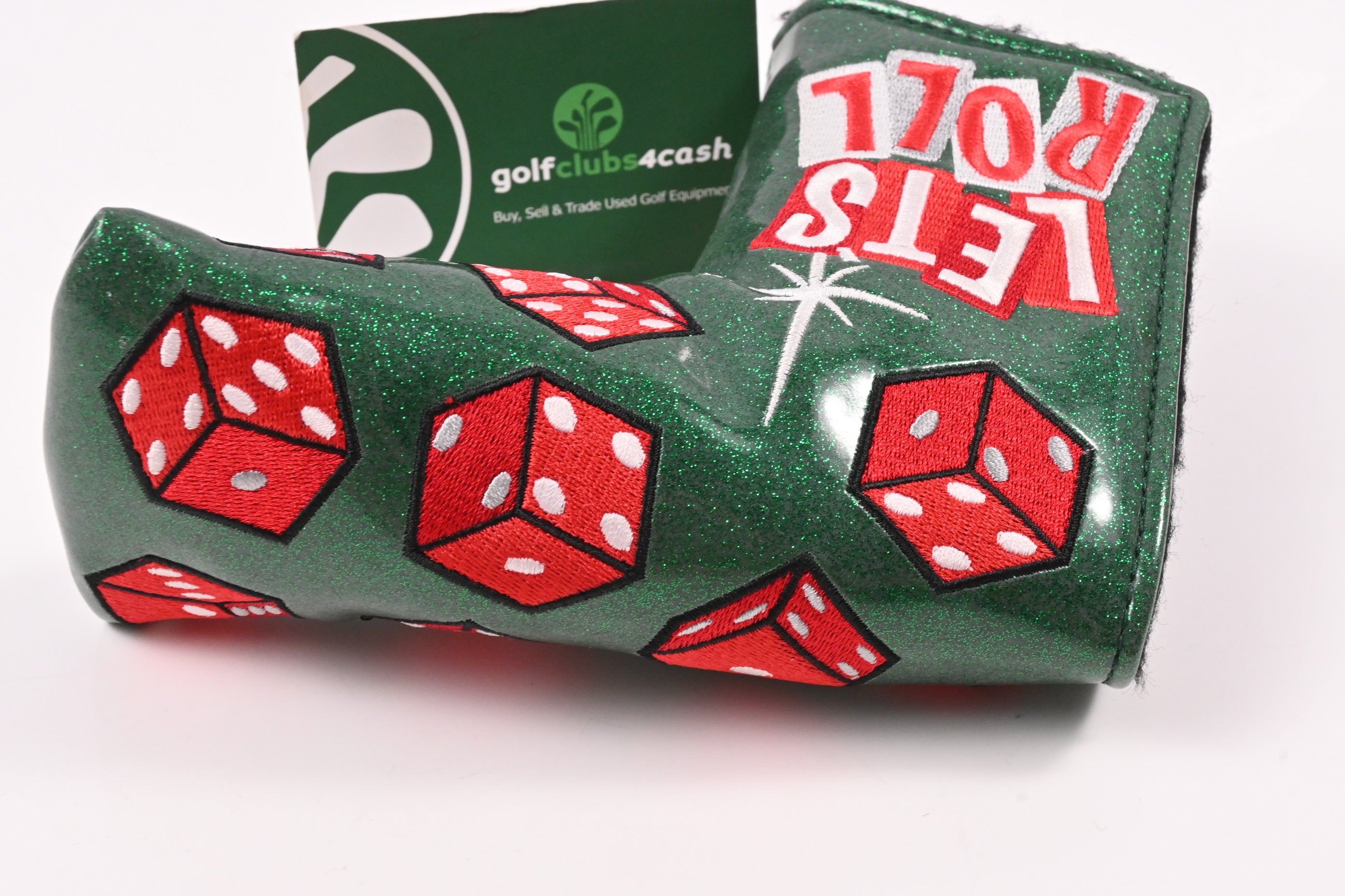 Scotty Cameron 2021 Las Vegas Let's Roll / Putter Headcover / Blade / Green