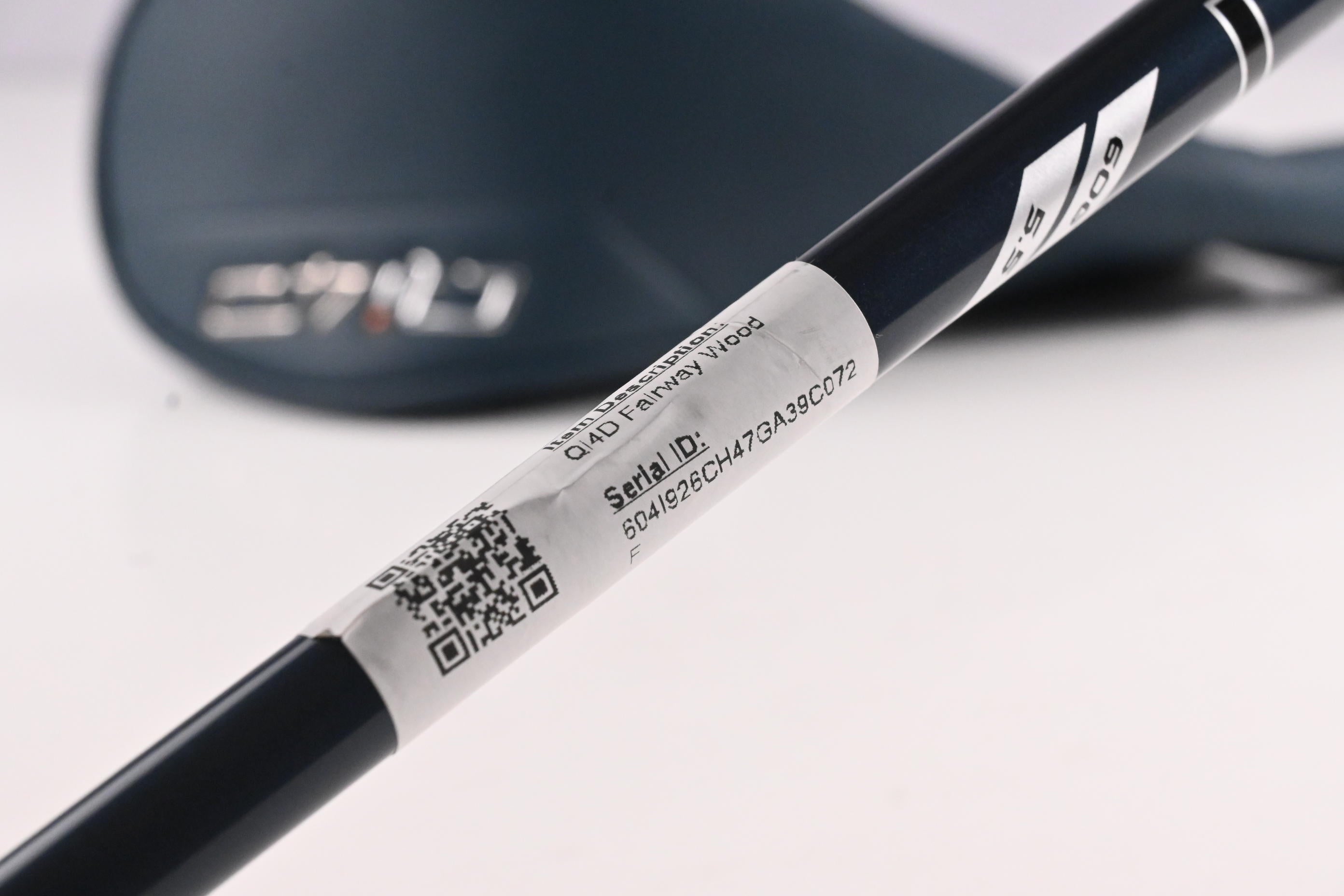 Taylormade Qi4D #5 Wood / 18 Degree / Regular Flex Denali Charcoal 60 Shaft