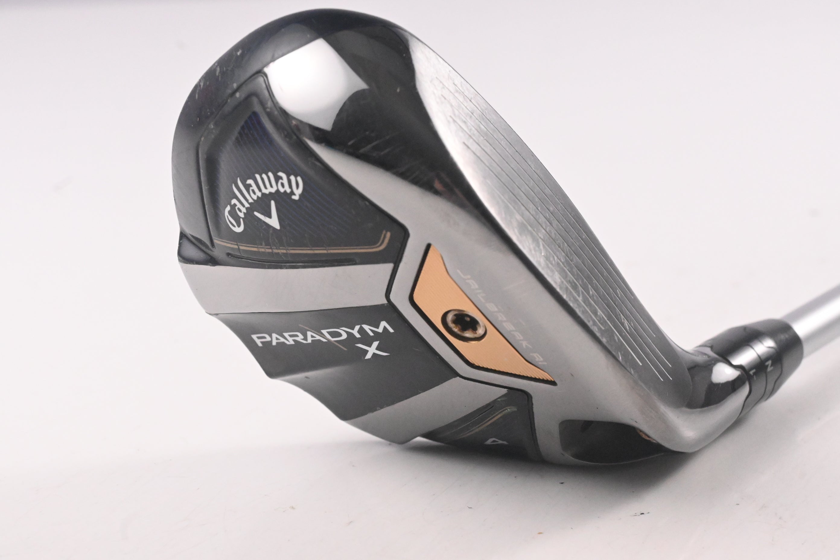 Callaway Paradym X #4 Hybrid / 21 Degree / Senior Flex Aldila Ascent PL 50 Shaft