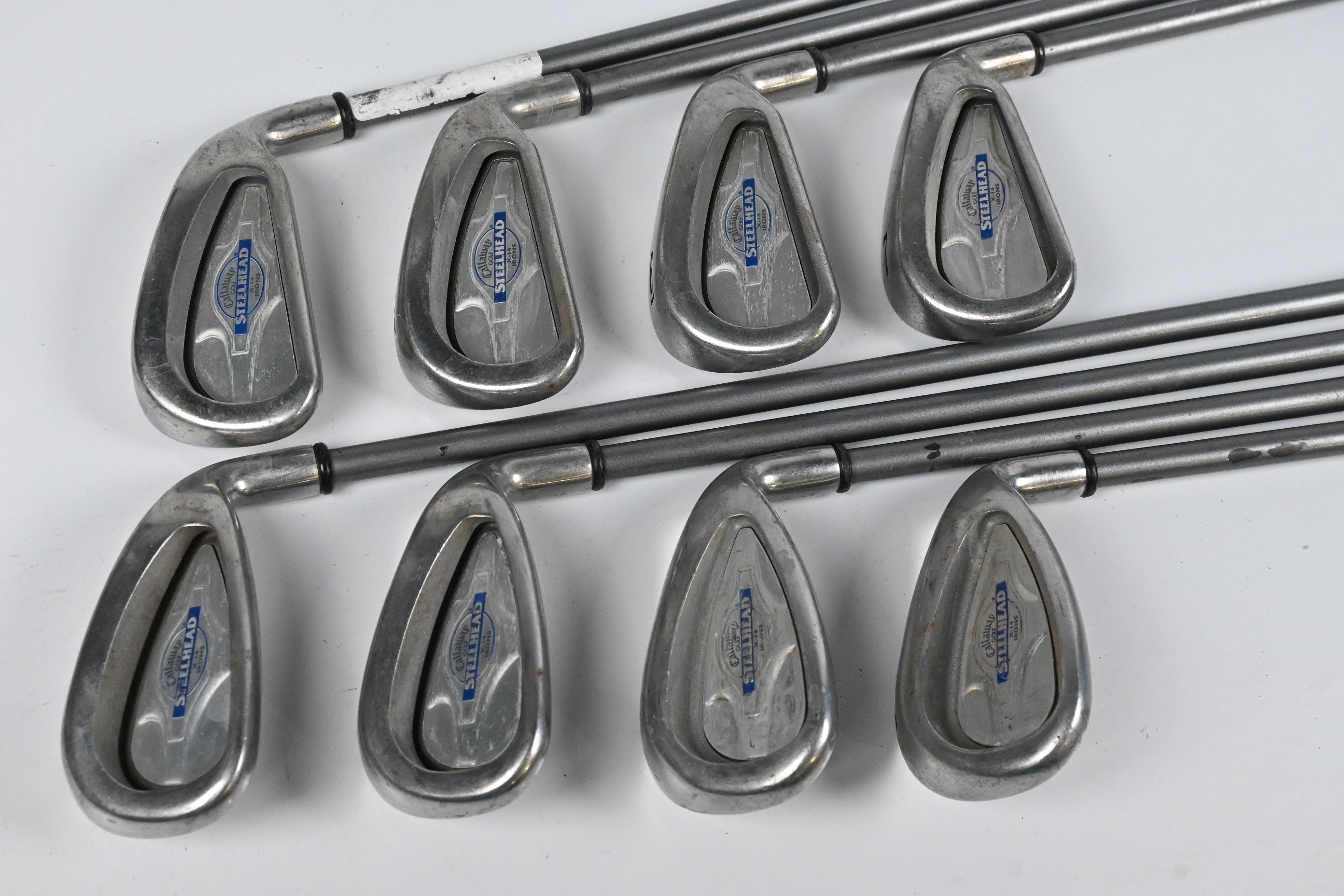 Callaway X-14 Irons / 5-PW+SW / Regular Flex Steelhead X-14 Shafts