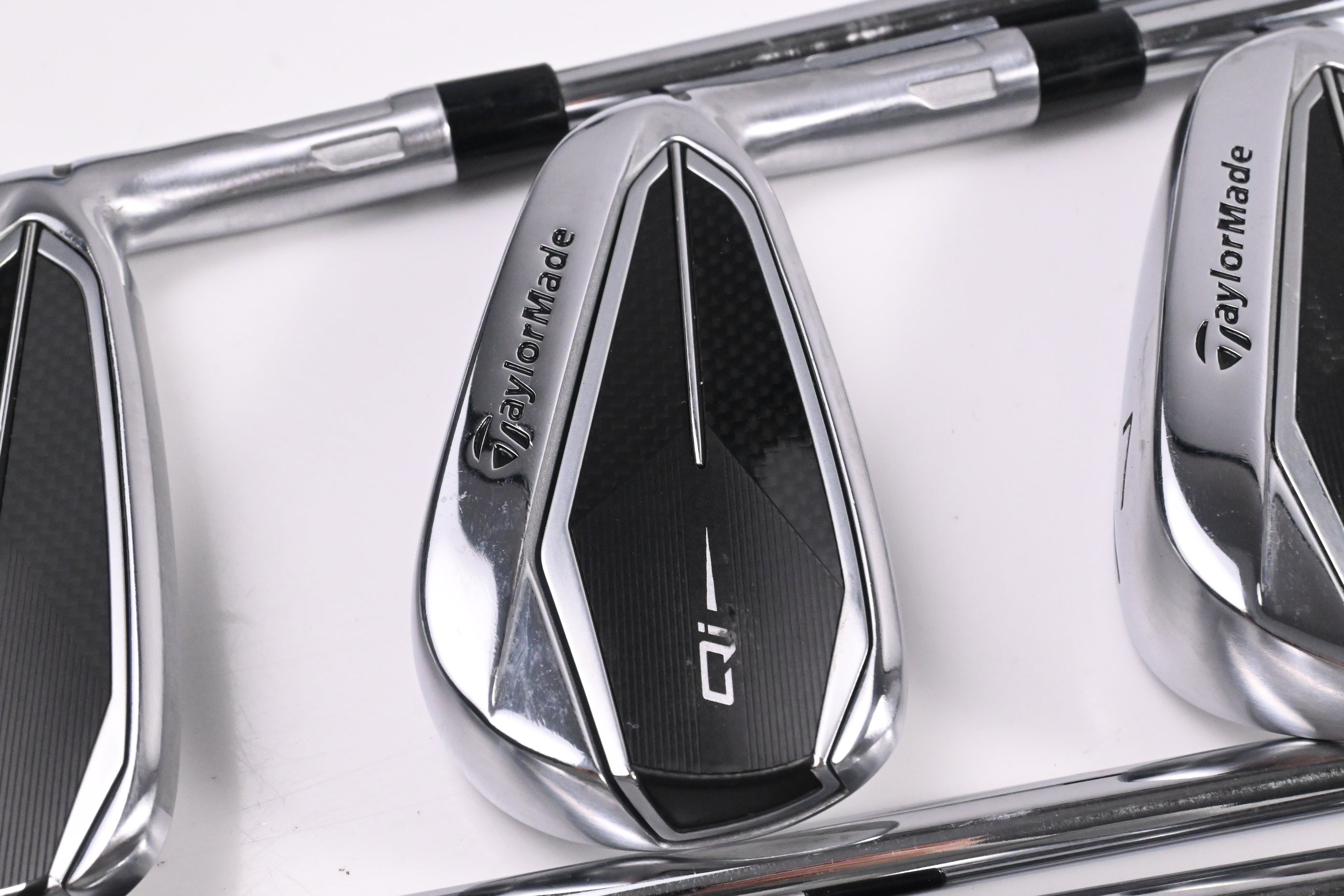 Taylormade Qi Irons / 5-PW+SW / Stiff Flex KBS MAX MT 85 Shafts