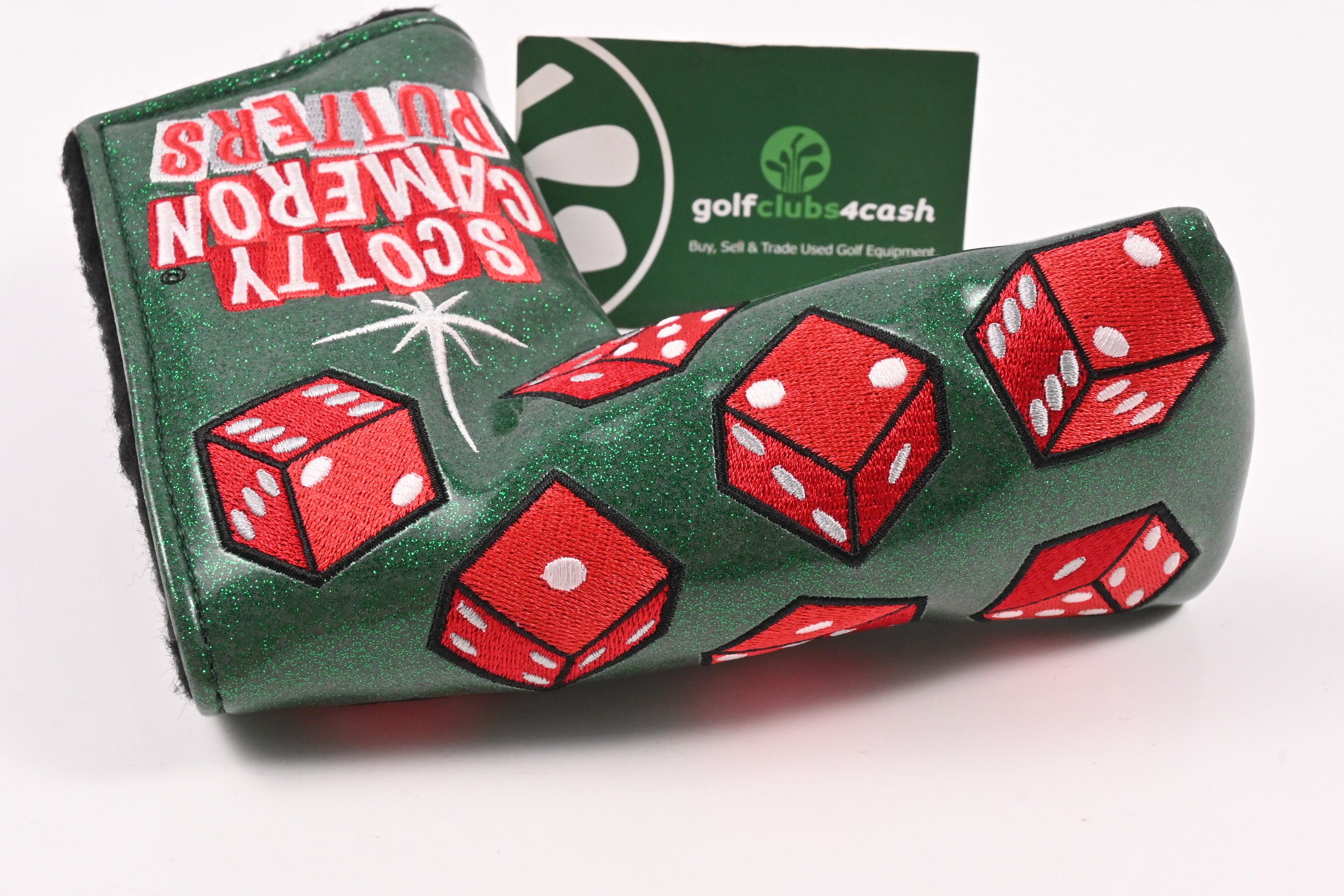 Scotty Cameron 2021 Las Vegas Let's Roll / Putter Headcover / Blade / Green