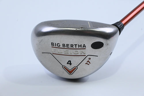 Callaway Big Bertha Fusion #4 Wood / 17 Degree / Regular Flex Aldila NVS 55