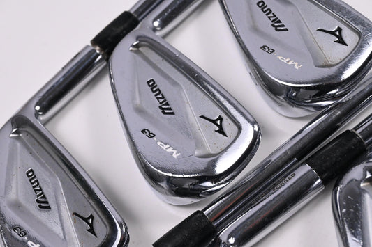 Mizuno MP-63 Irons / 4-PW / Stiff Flex NS Pro 950 GH Steel Shafts