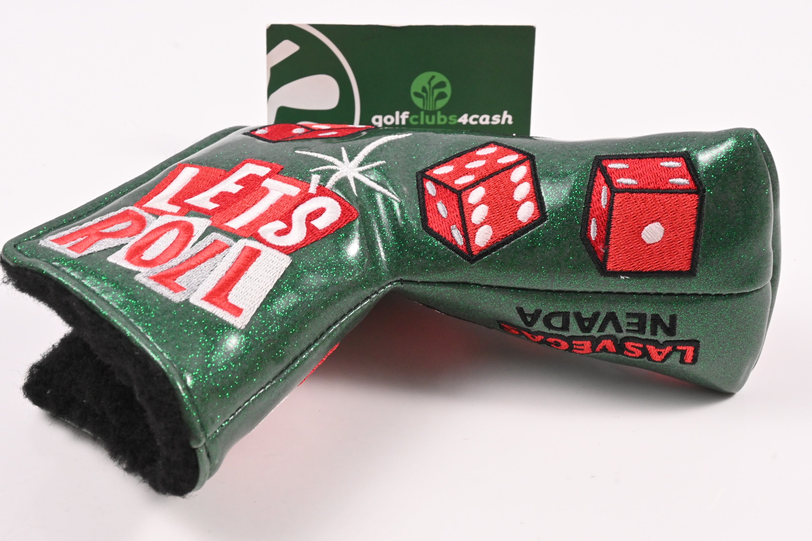 Scotty Cameron 2021 Las Vegas Let's Roll / Putter Headcover / Blade / Green