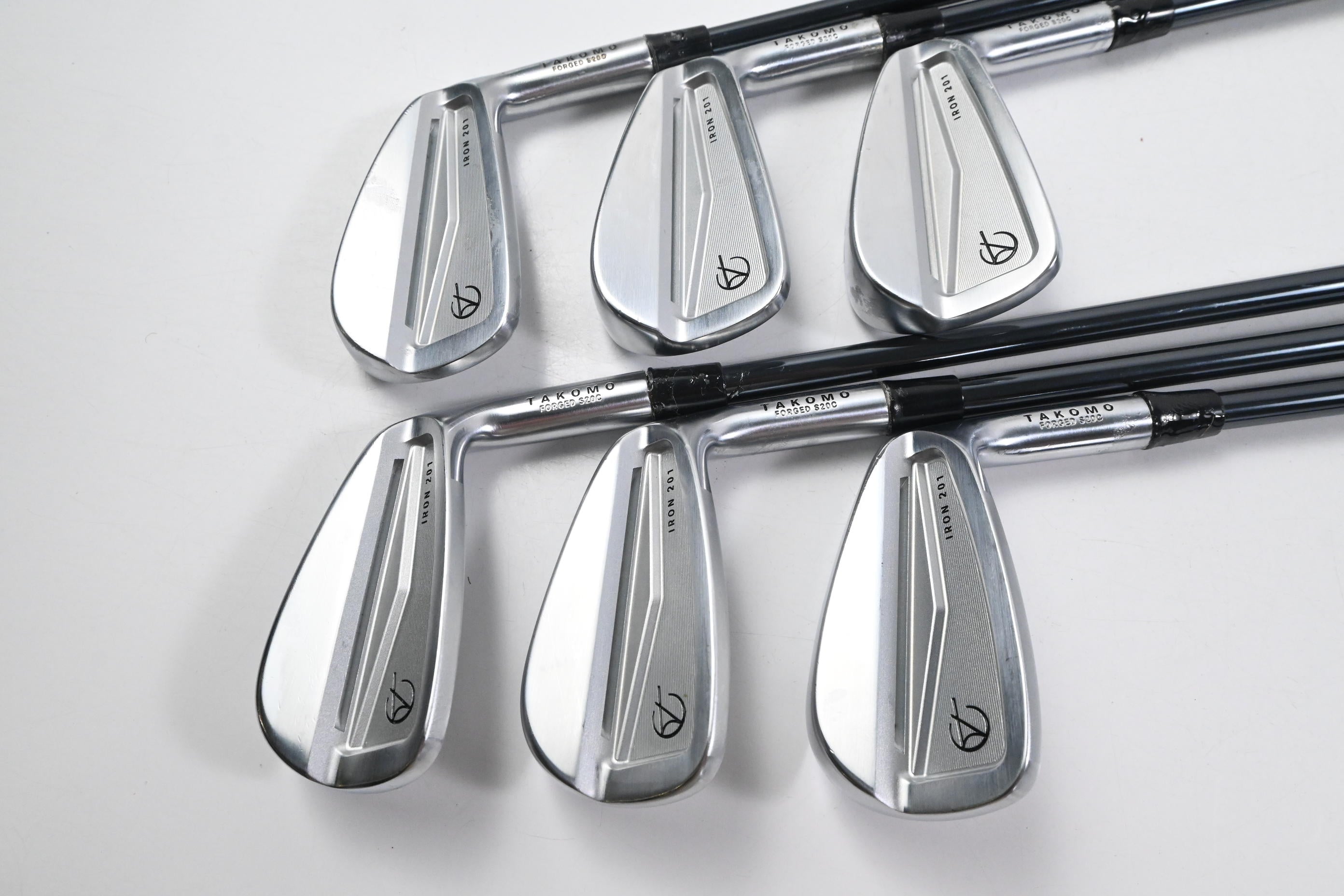 Takomo 201 Irons / 5-PW / Stiff Flex UST Recoil Dart 75 Shafts