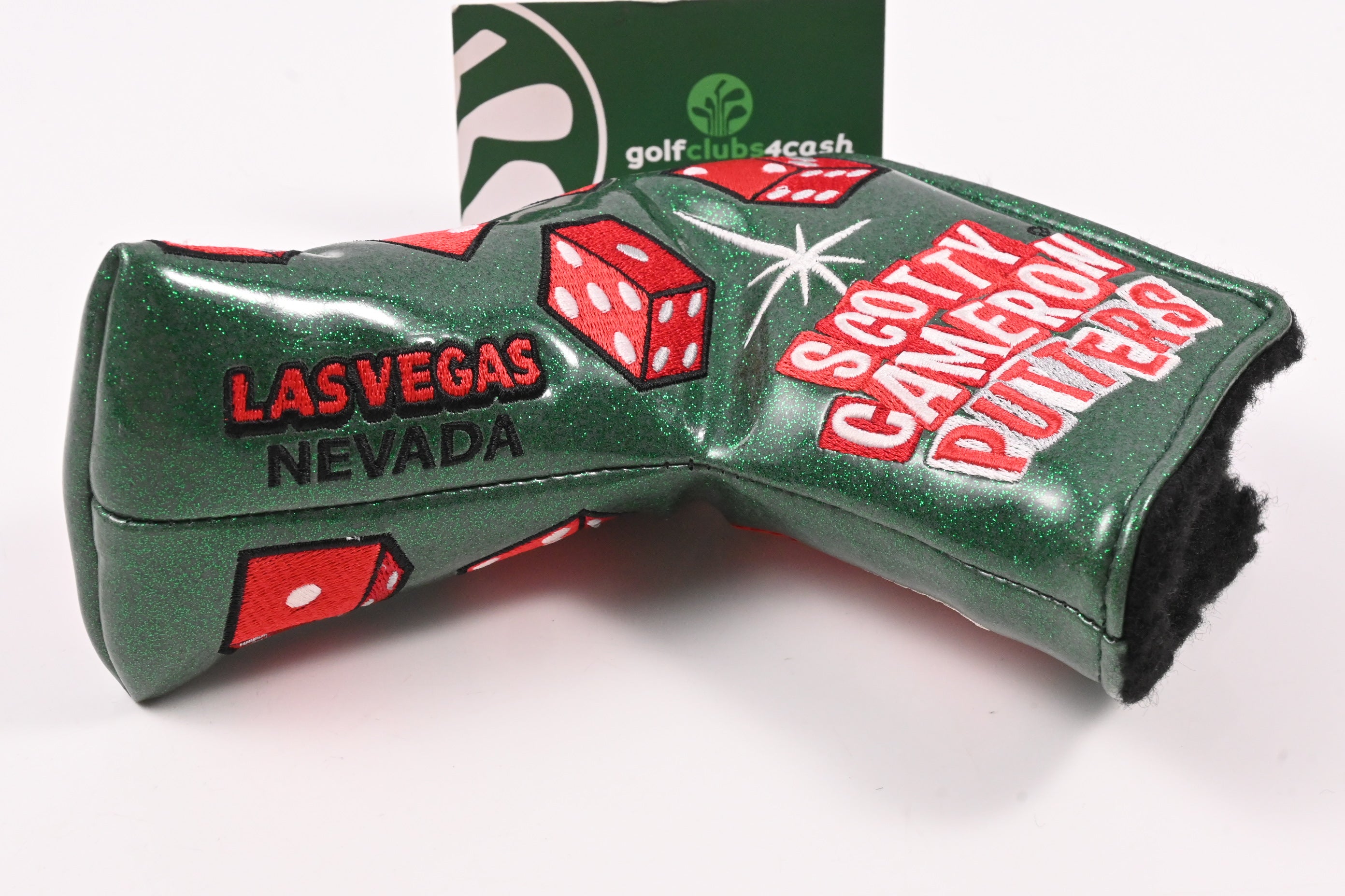 Scotty Cameron 2021 Las Vegas Let's Roll / Putter Headcover / Blade / Green