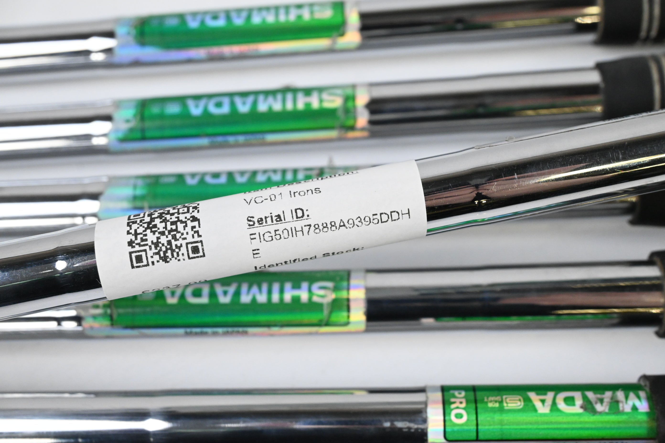 Vega VC-01 Irons / 5-PW / Stiff Flex Shimada Pro Shafts