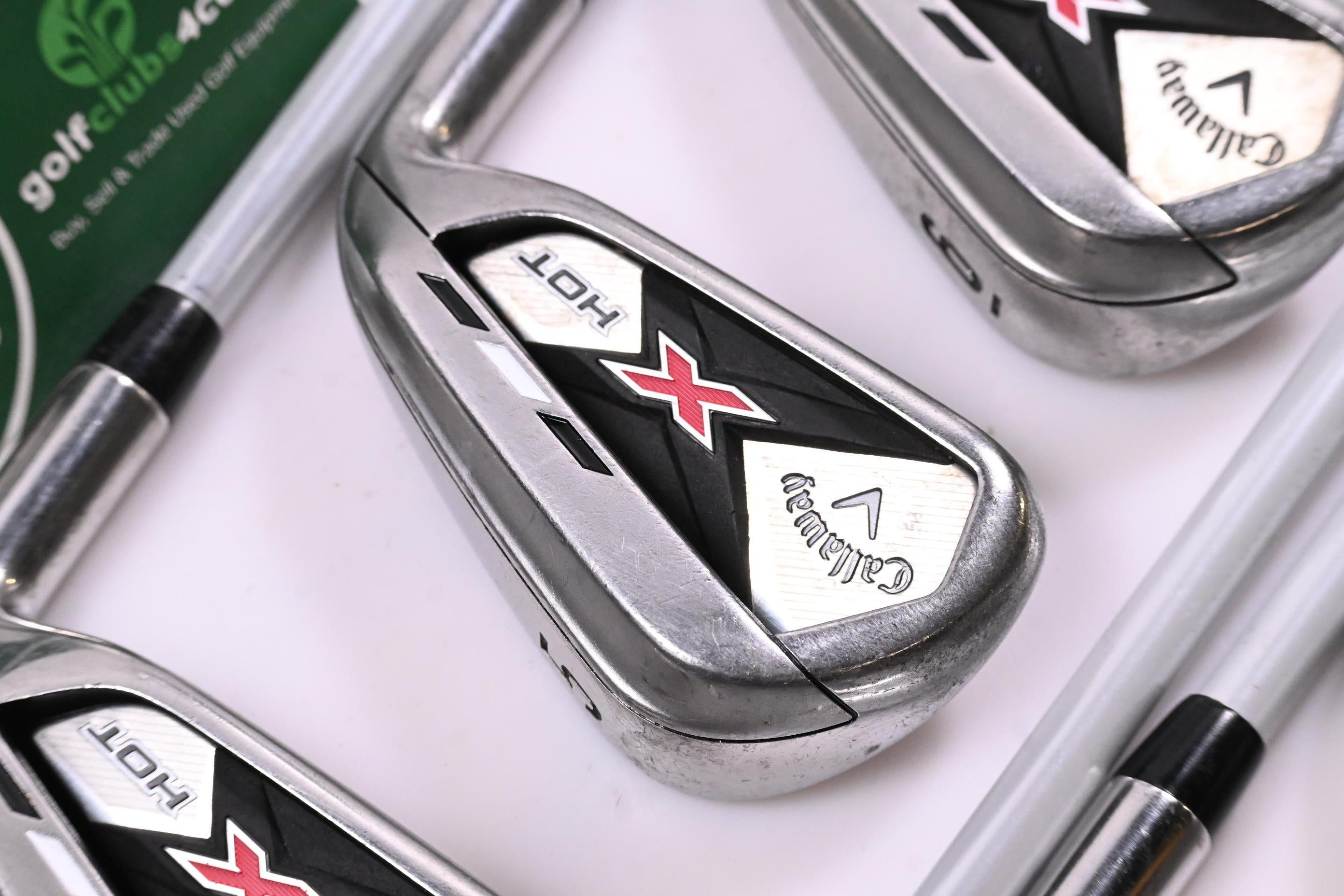 Callaway X Hot Irons / 4-PW+SW+LW / Regular Flex Callaway X Hot 75 Shafts