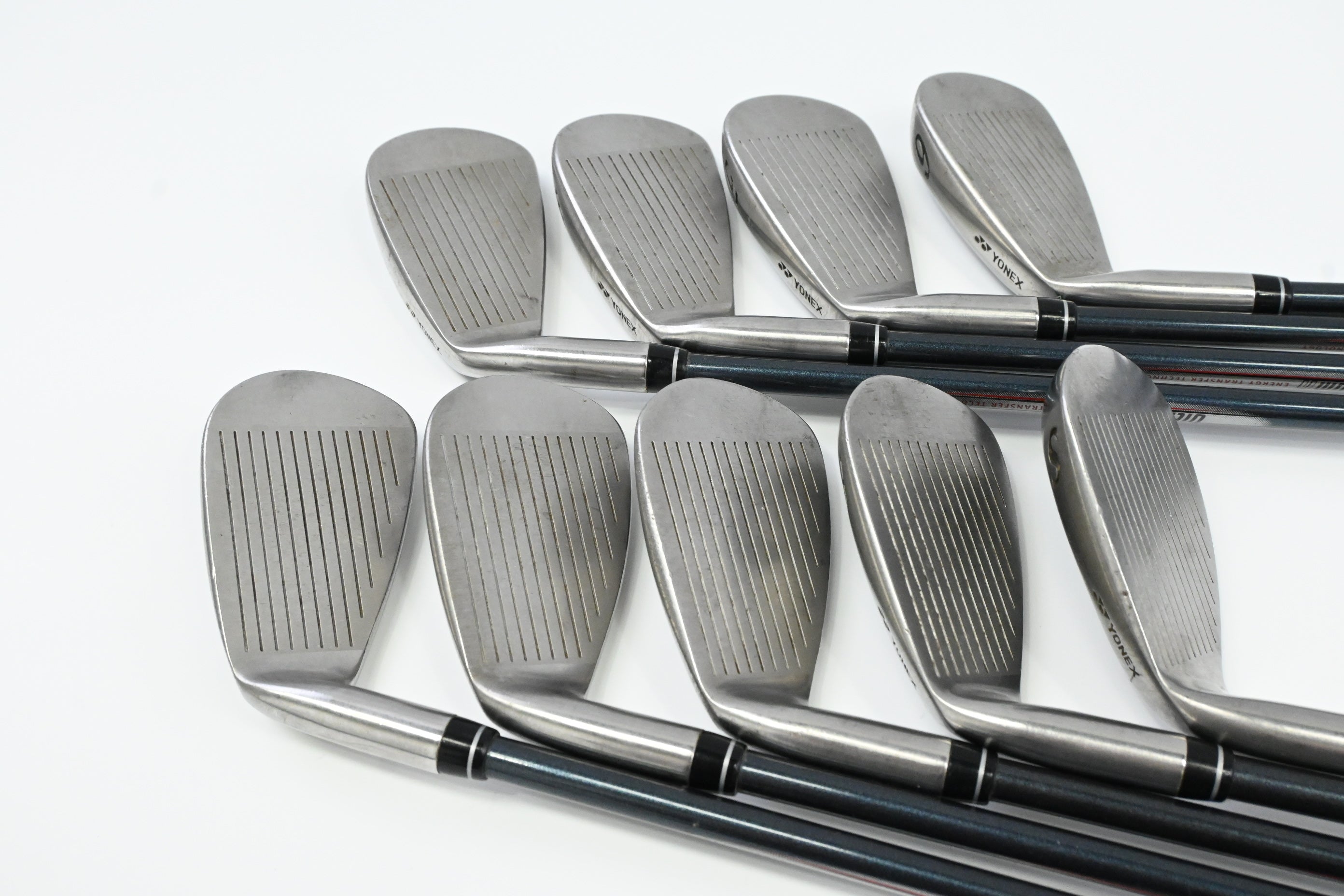 Yonex V-Mass 320 Irons / 3-PW+SW / Regular Flex Yonex UltimumTi 6 Shafts