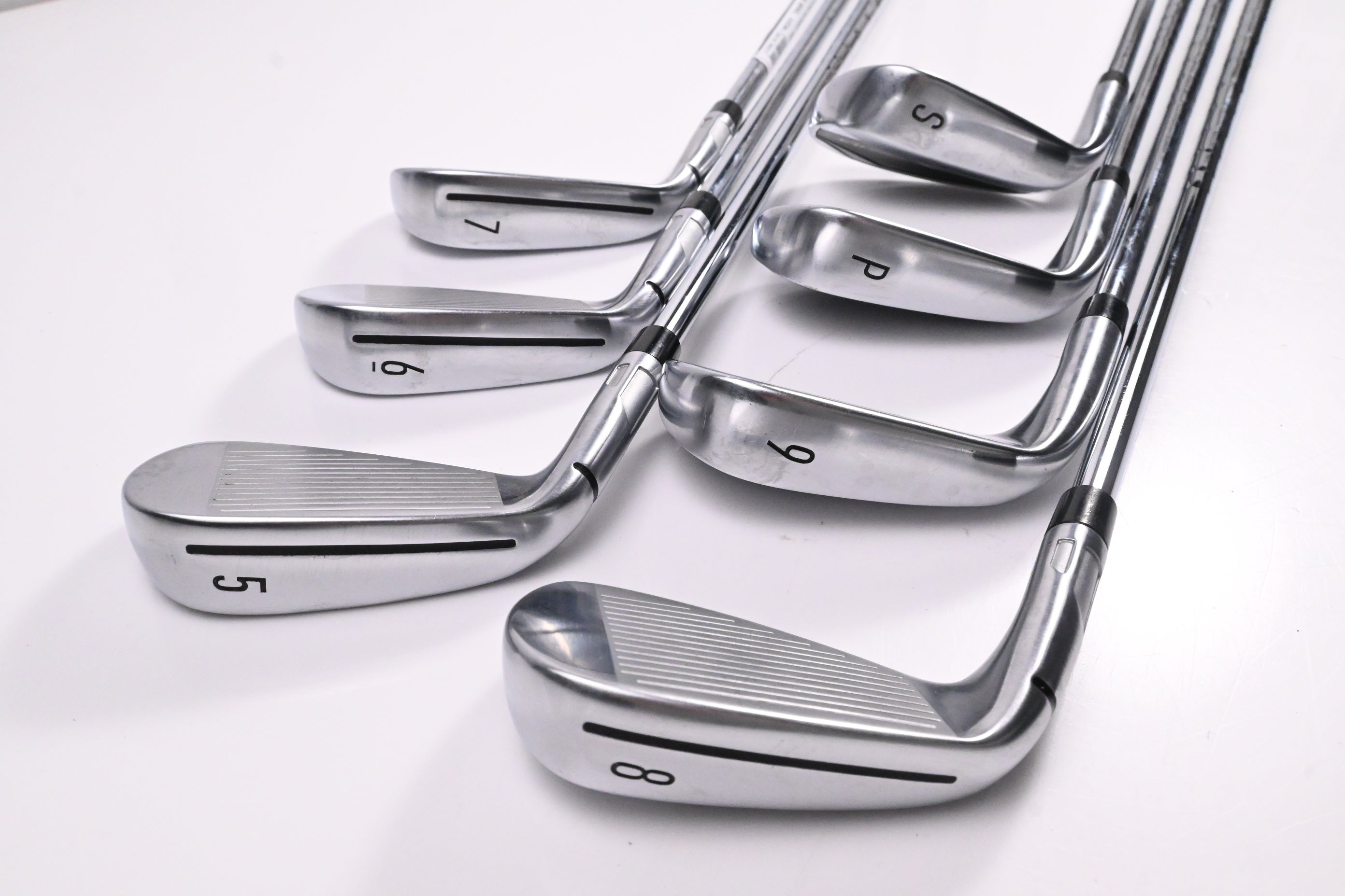 Taylormade Qi Irons / 5-PW+SW / Stiff Flex KBS MAX MT 85 Shafts
