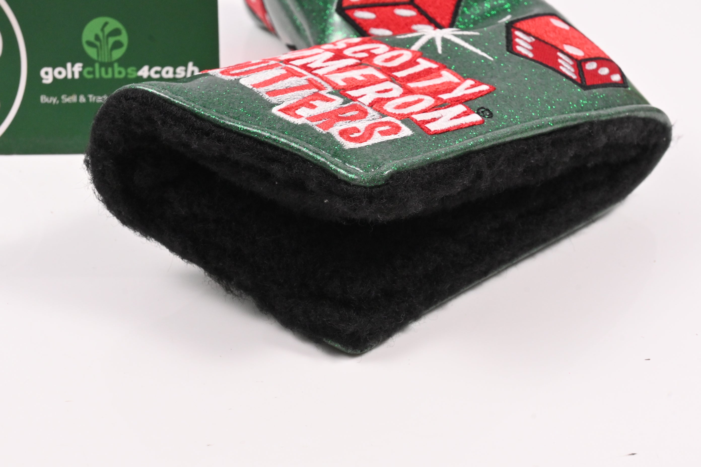 Scotty Cameron 2021 Las Vegas Let's Roll / Putter Headcover / Blade / Green