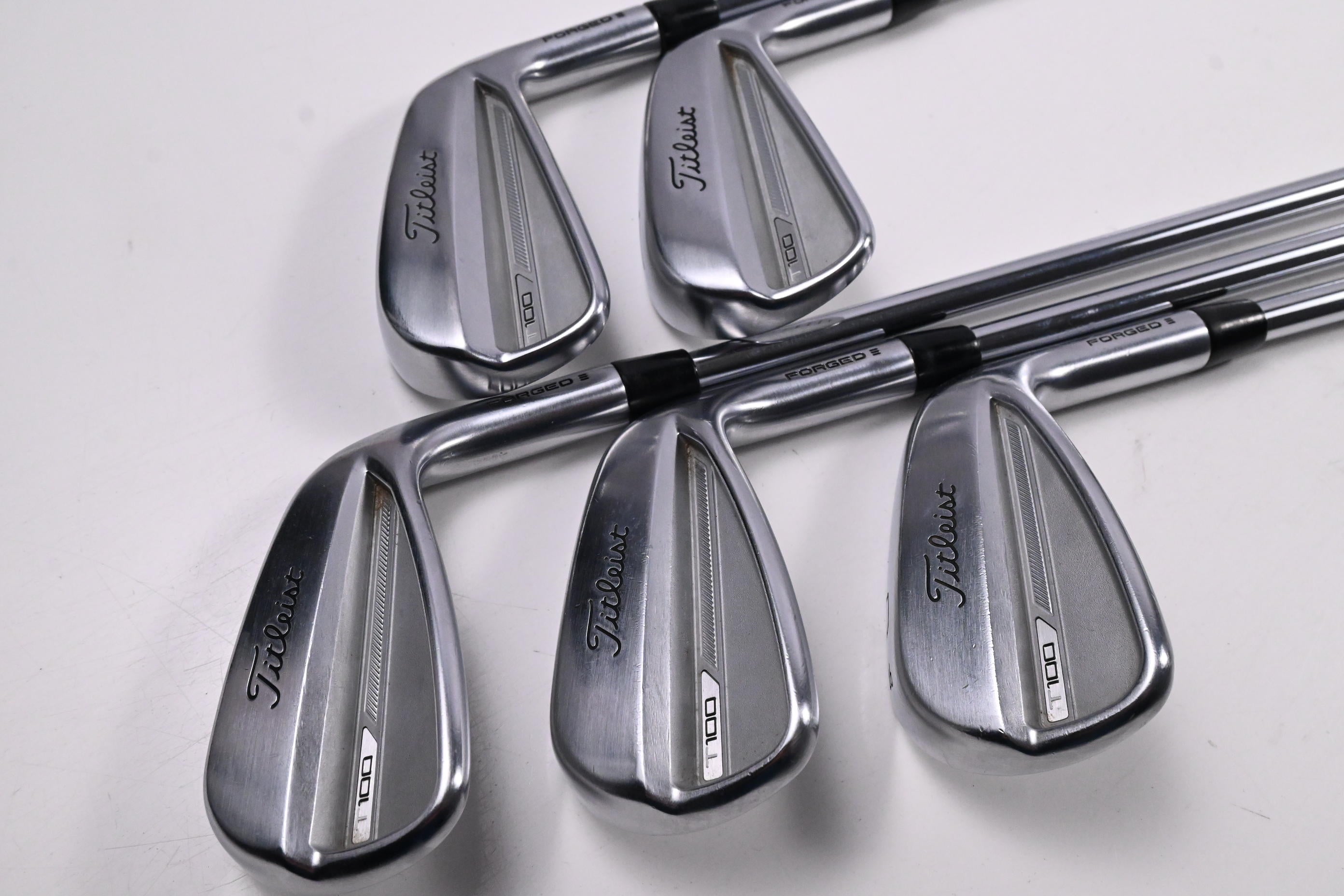 Titleist T100 2023 Irons / 6-PW / Regular Flex AMT Black R300 Shafts