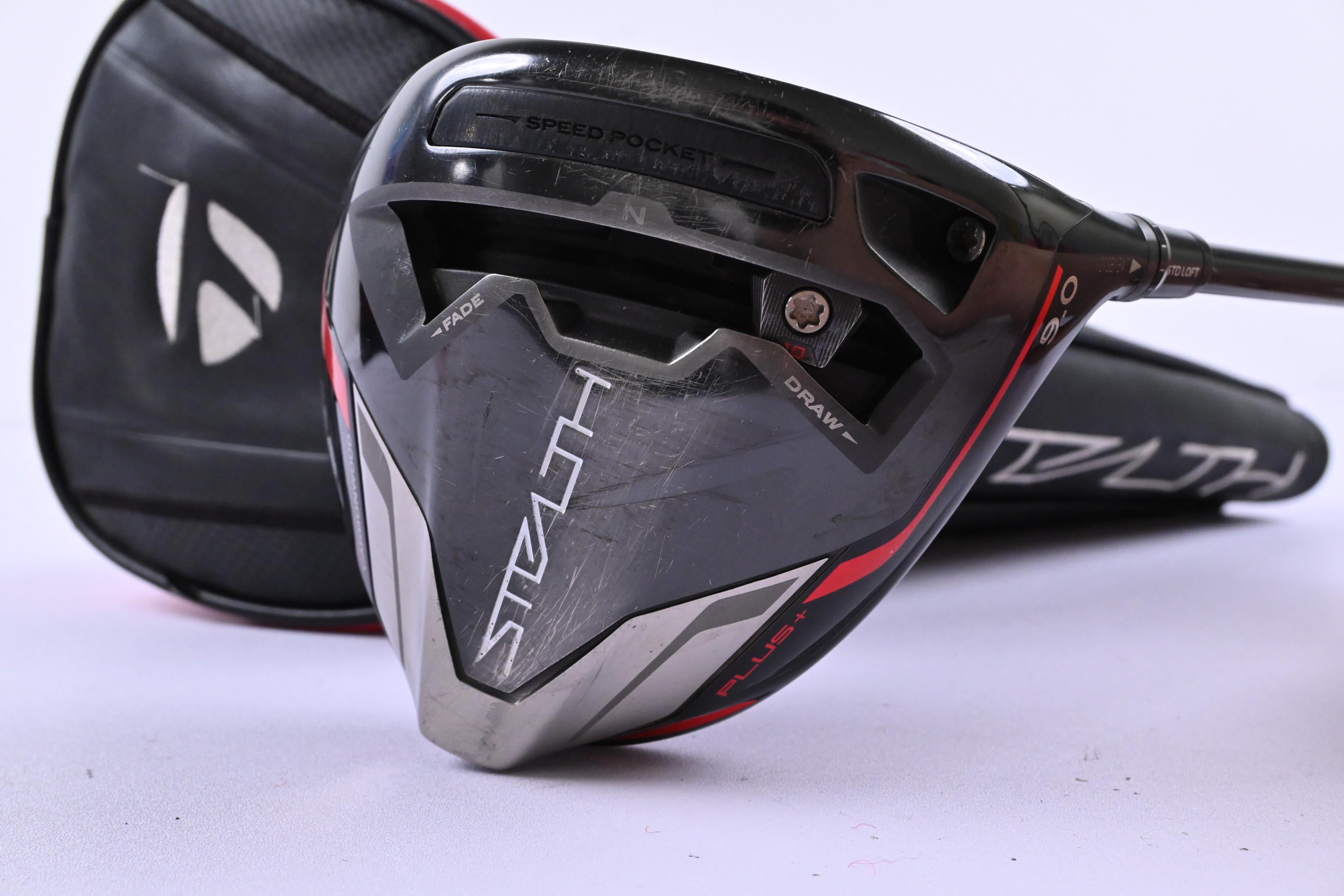 Taylormade Stealth Plus Driver / 9 Degree / Regular Flex HZRDUS Smoke Red RDX 60