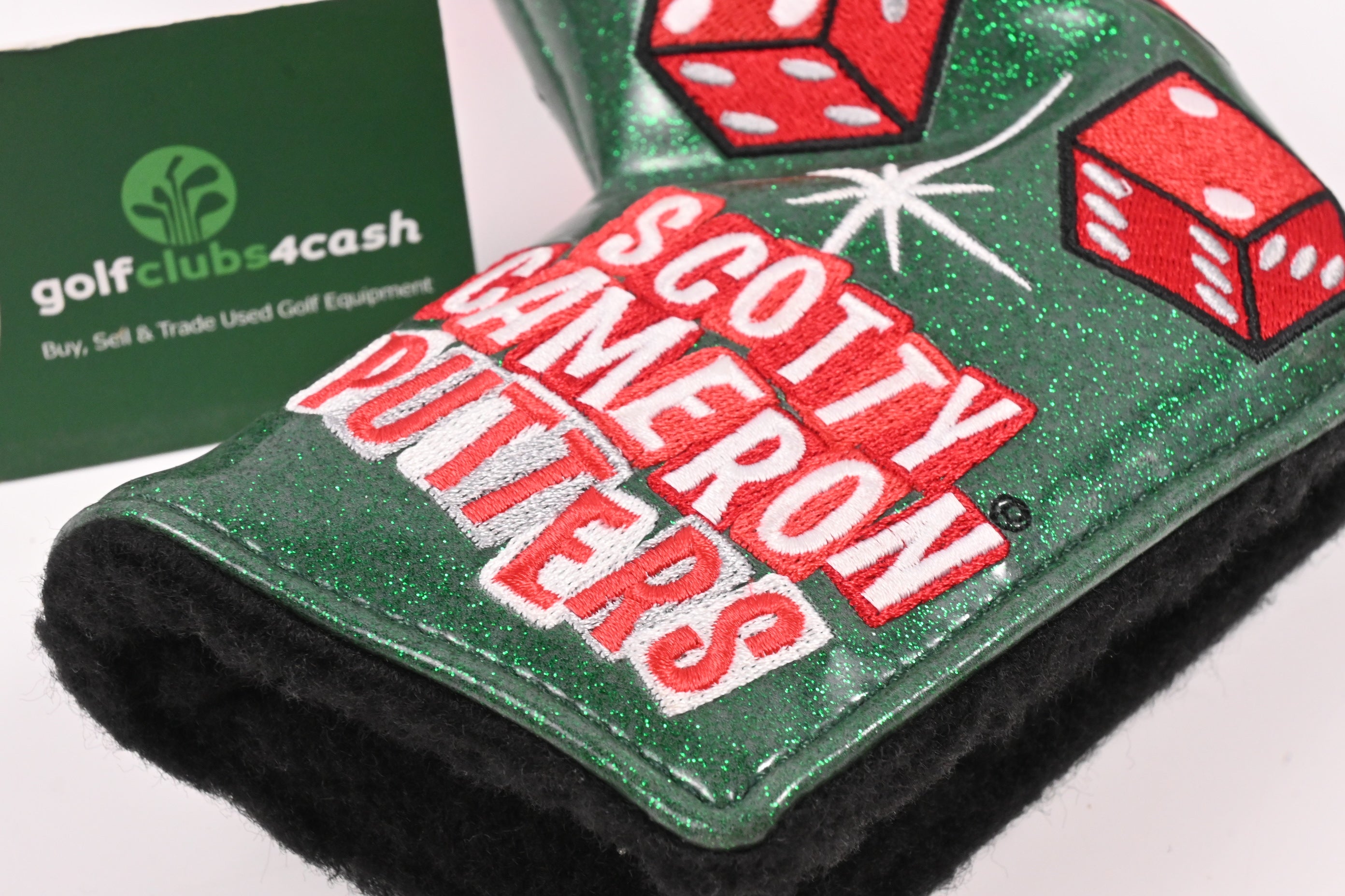 Scotty Cameron 2021 Las Vegas Let's Roll / Putter Headcover / Blade / Green