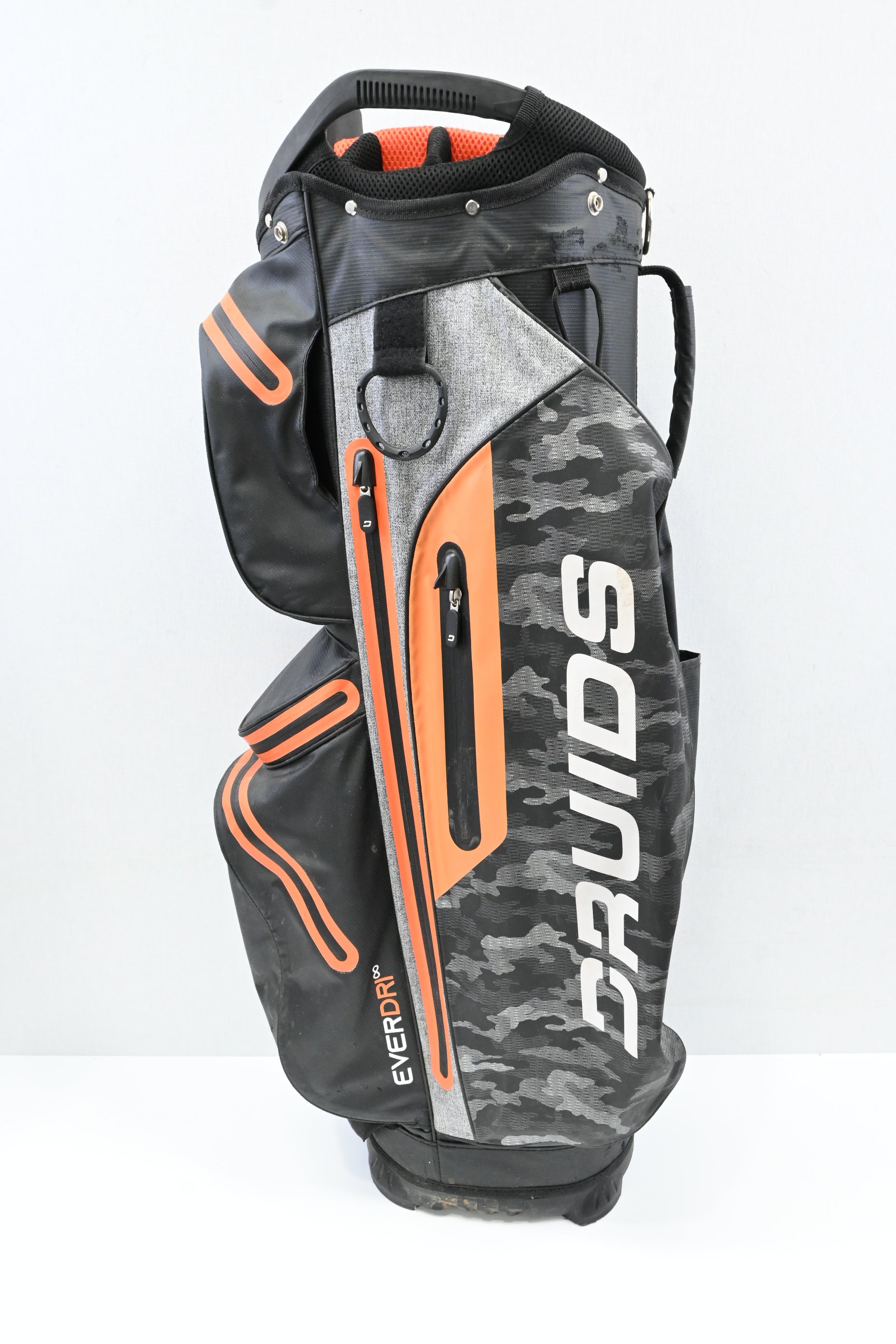 Druids EverDri Cart Bag / 14-Way / Black, Orange